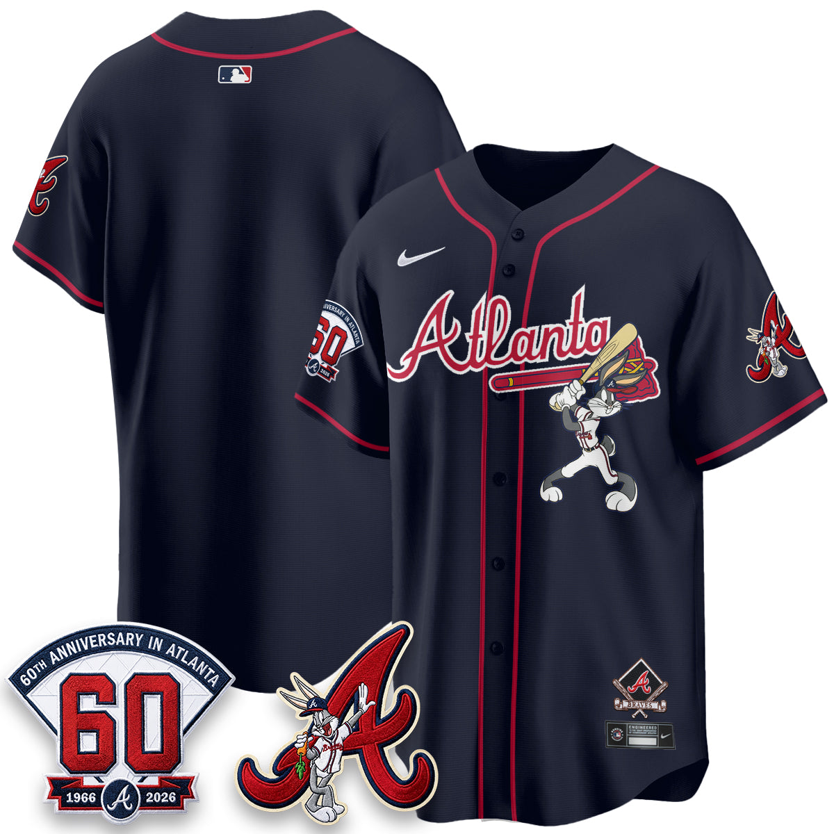 ATL x Bunny Vapor Premier Limited Jersey - Stitched