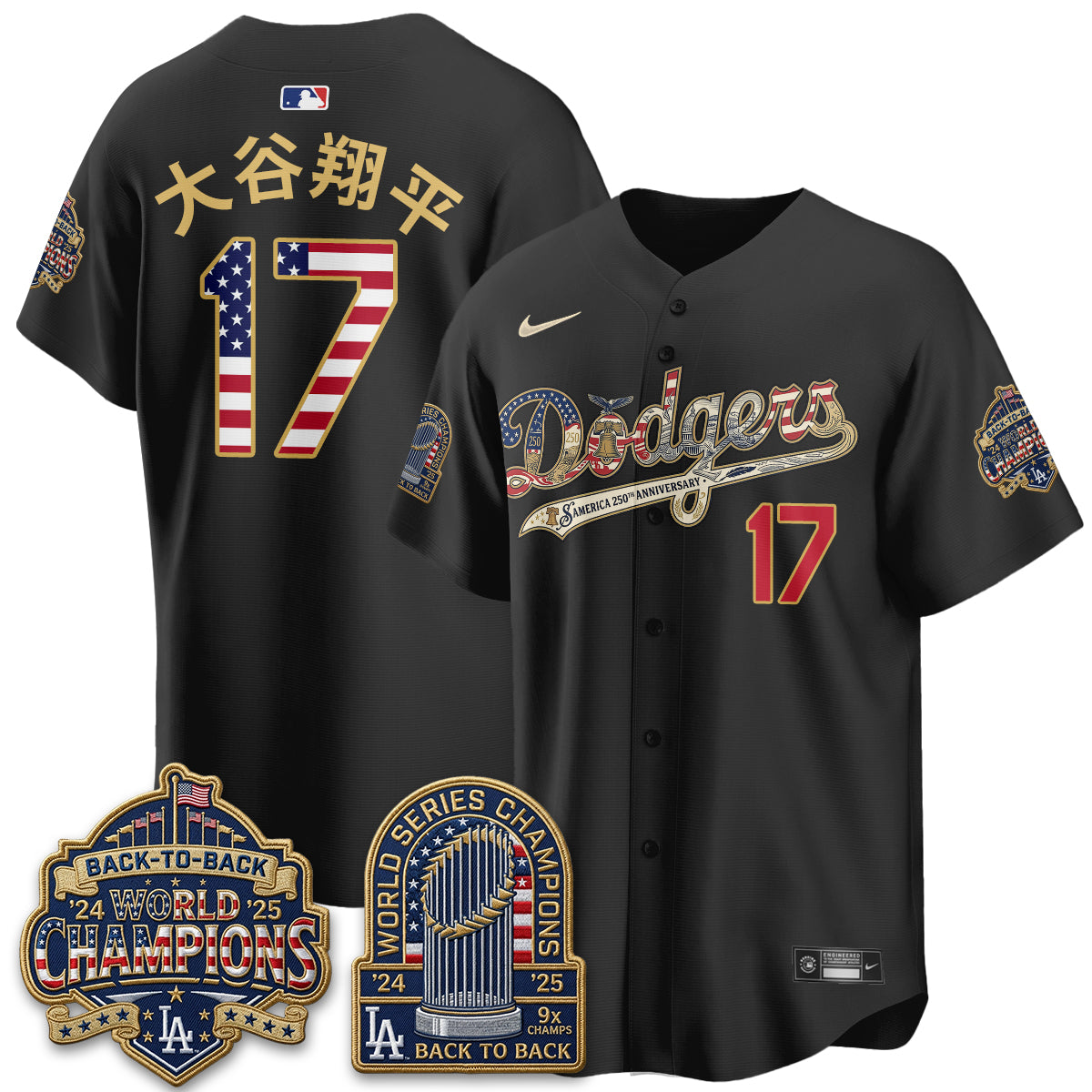 LAD America 250th Anniversary Limited Jersey - Stitched