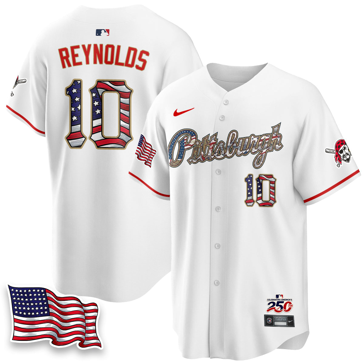 PIT 2026 Independence Day USA Vapor Limited Jersey - Stitched