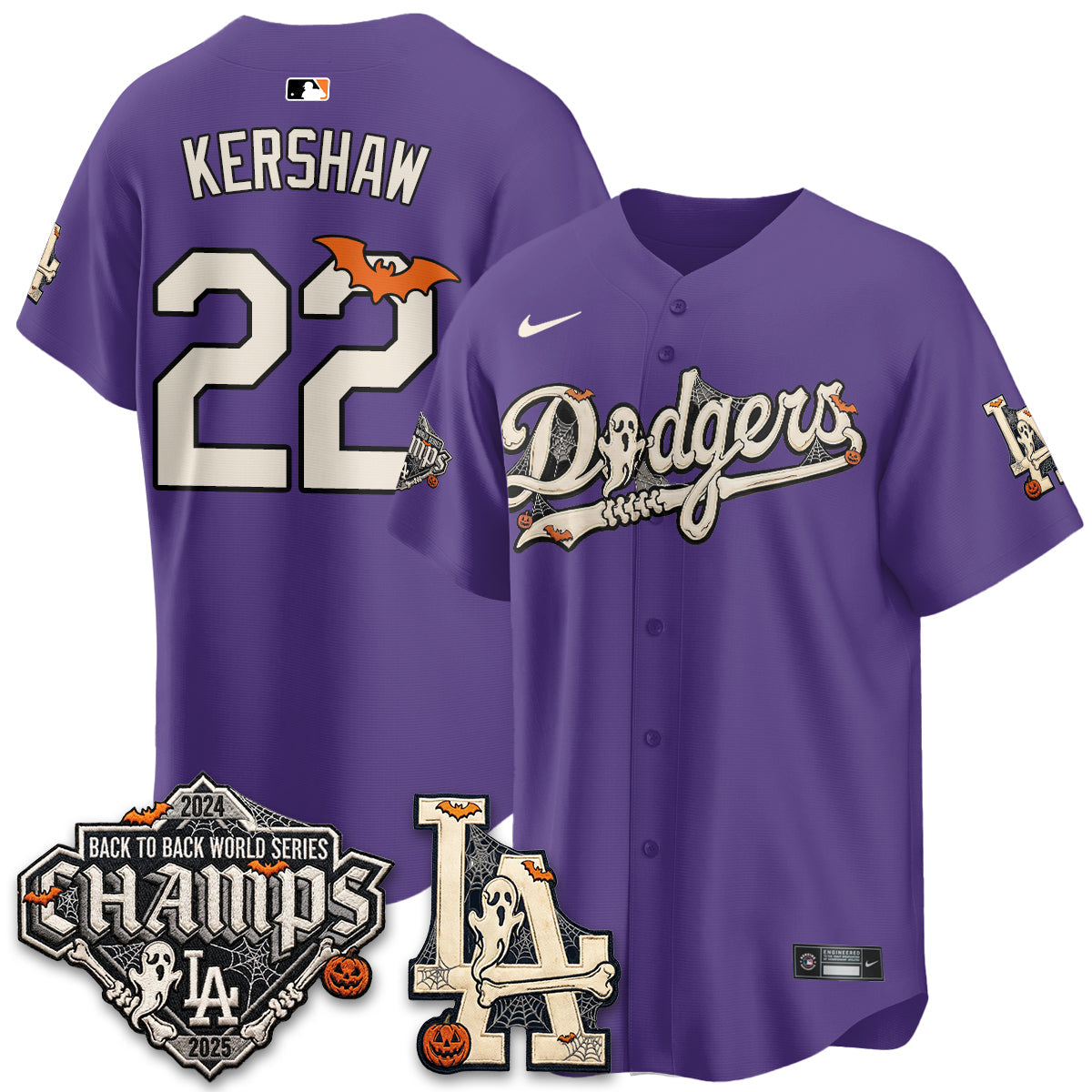 LAD Halloween 2026 Vapor Jersey - Stitched