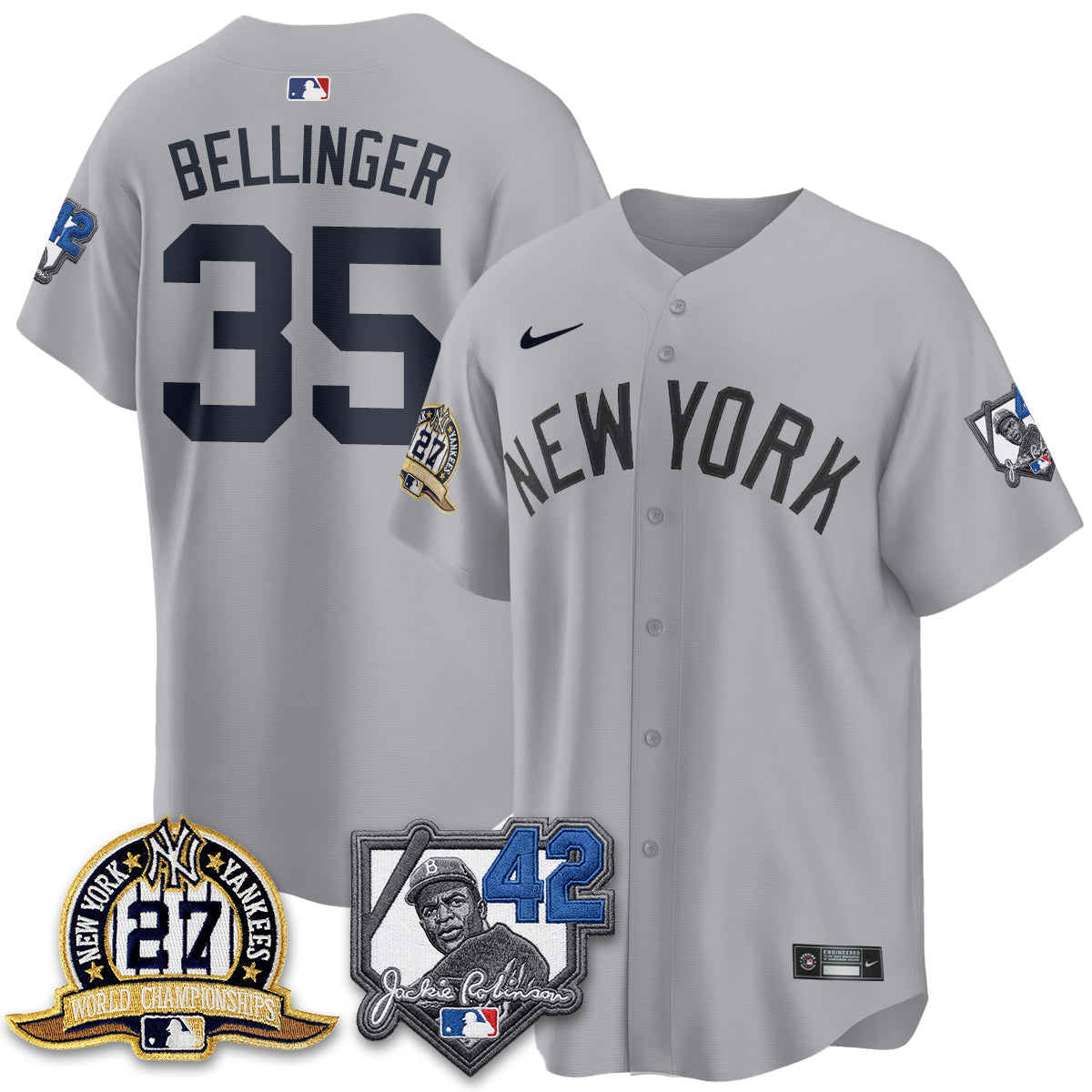 NYY 2026 Jackie Robinson Day Vapor Limited Jersey - Stitched