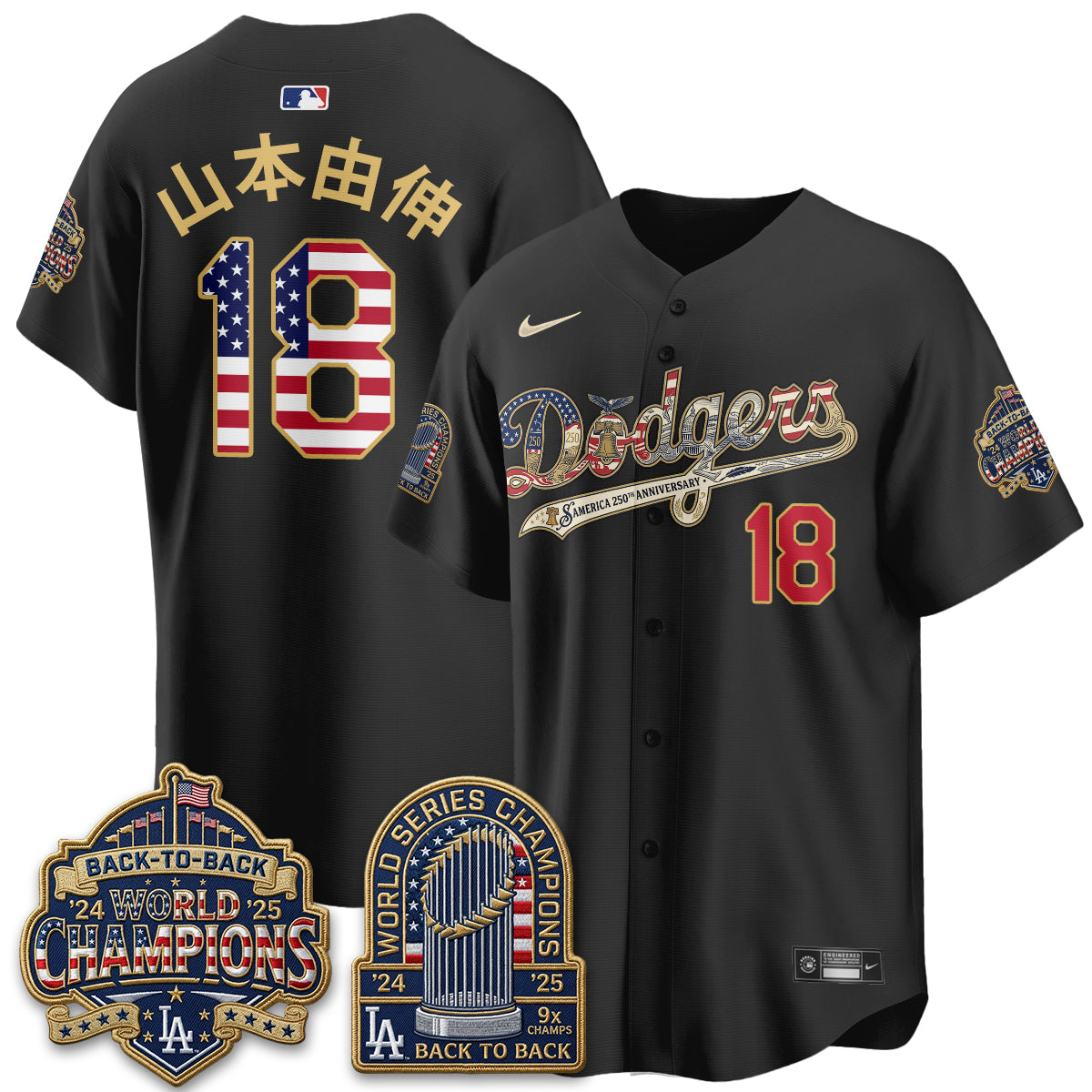 LAD America 250th Anniversary Limited Jersey - Stitched