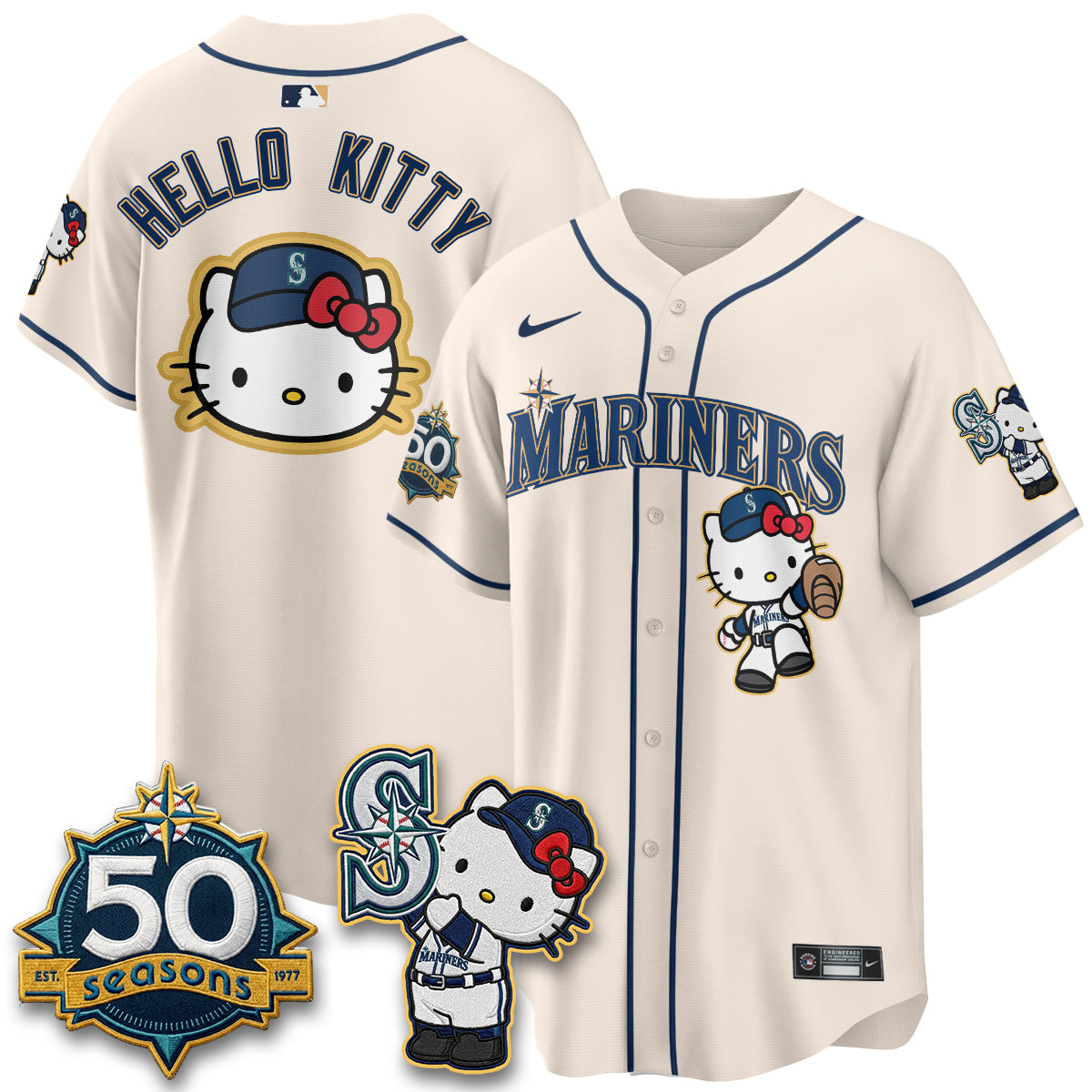 SEA x Meow KT Night Limited Jersey - All Stitched V2