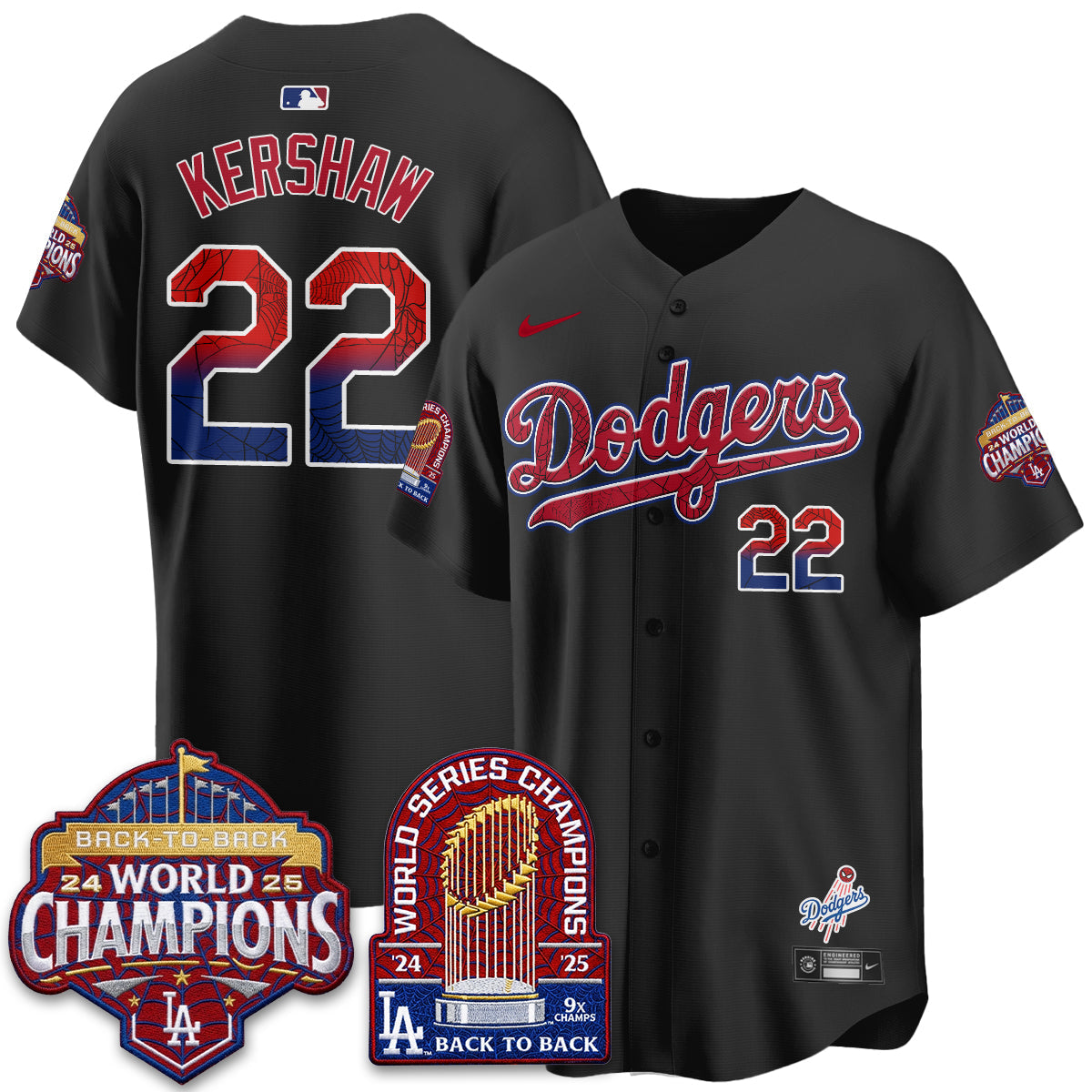 LAD x Web-Head 2026 Vapor Jersey - Stitched
