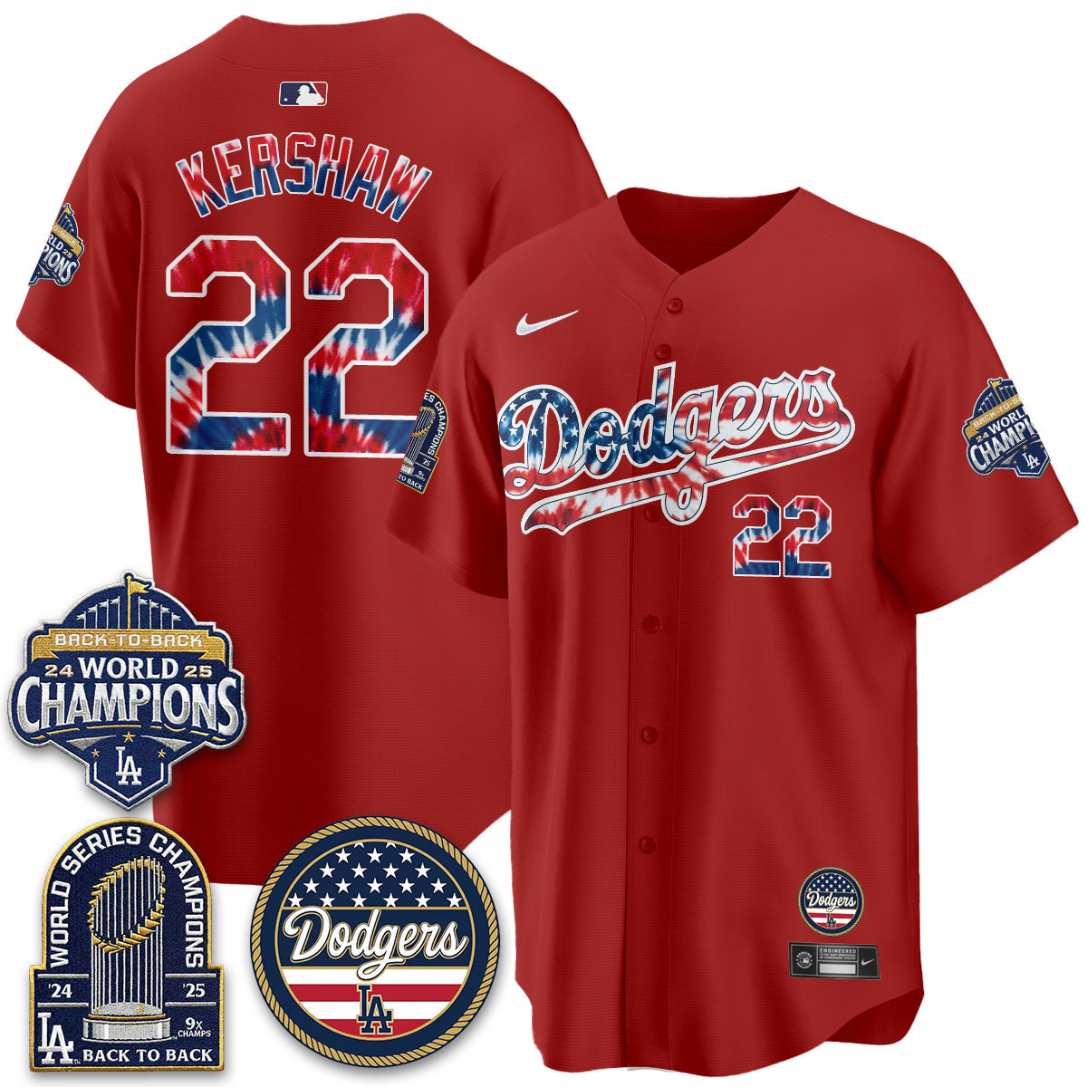 LAD Americana 2026 Vapor Limited Jersey - Stitched