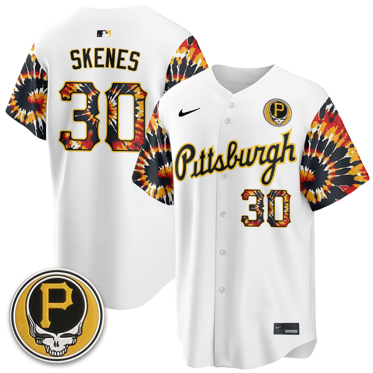 PIT x Grateful Dead Vapor Limited Jersey - Stitched