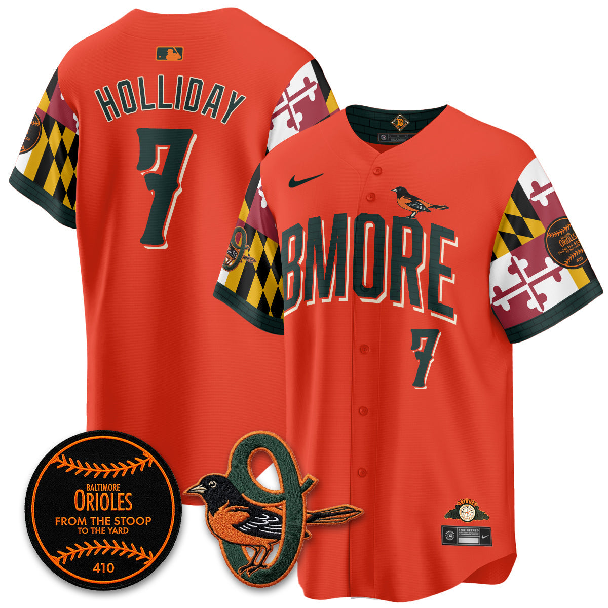 BAL x Maryland State Flag 2026 Vapor Jersey - All Stitched