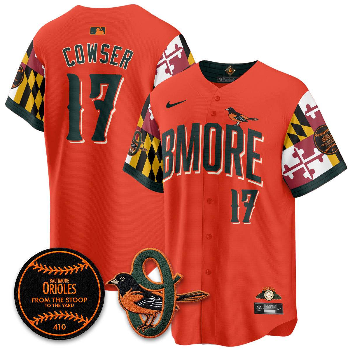 BAL x Maryland State Flag 2026 Vapor Jersey - All Stitched