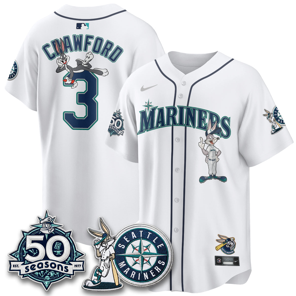 SEA x Bunny Vapor Premier Limited Jersey - Stitched