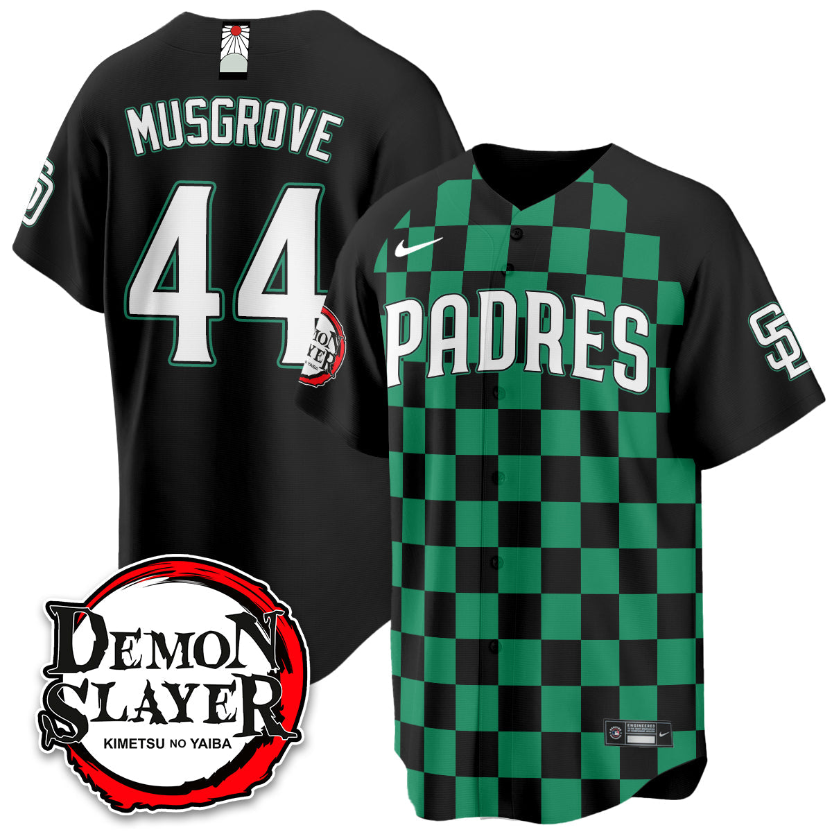 SD Demon Slayer Vapor Limited Jersey - Stitched