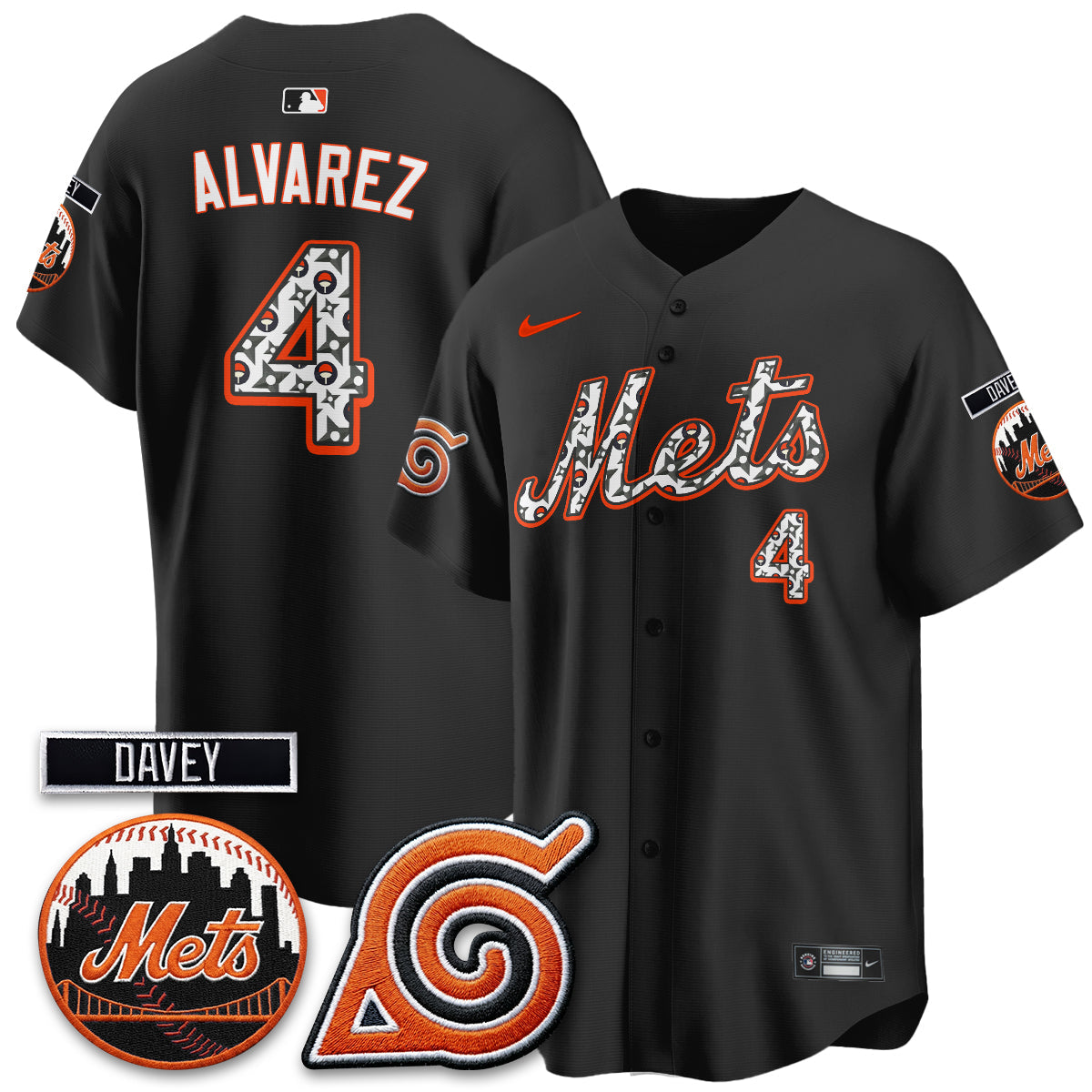 NYM x Naruto Nights 2026 Vapor Limited Jersey - All Stitched V2