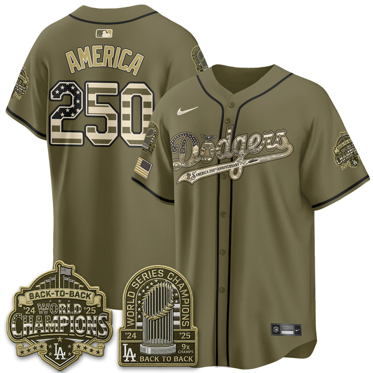 LAD America 250th Anniversary Limited Jersey - Stitched