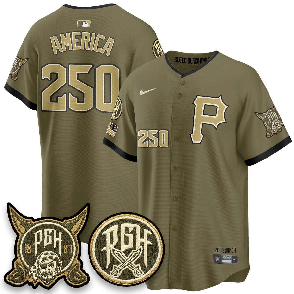 PIT 2026 Armed Forces Day Jersey - All Stitched