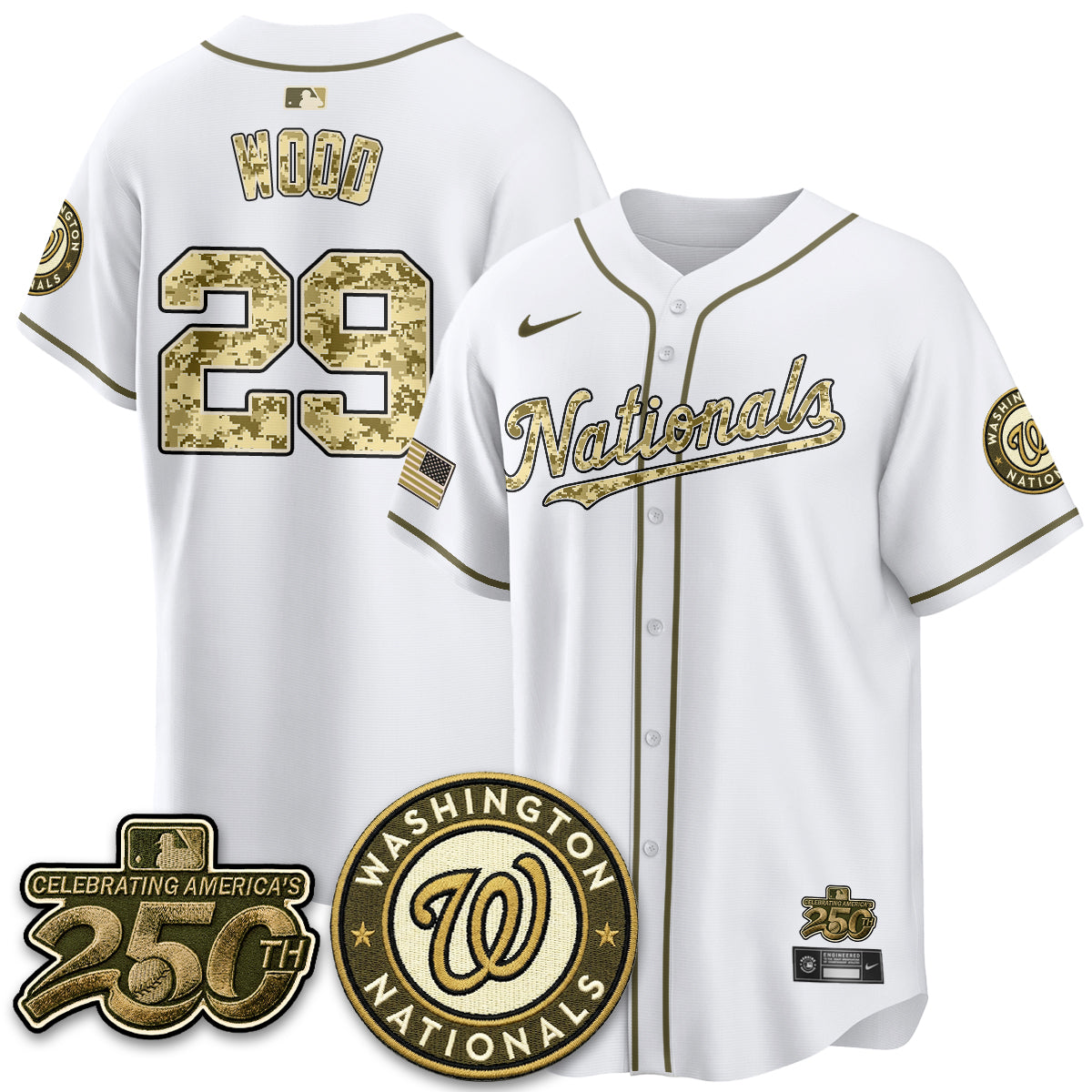 WSH Salute to Service 2026 Vapor Limited Jersey - Stitched