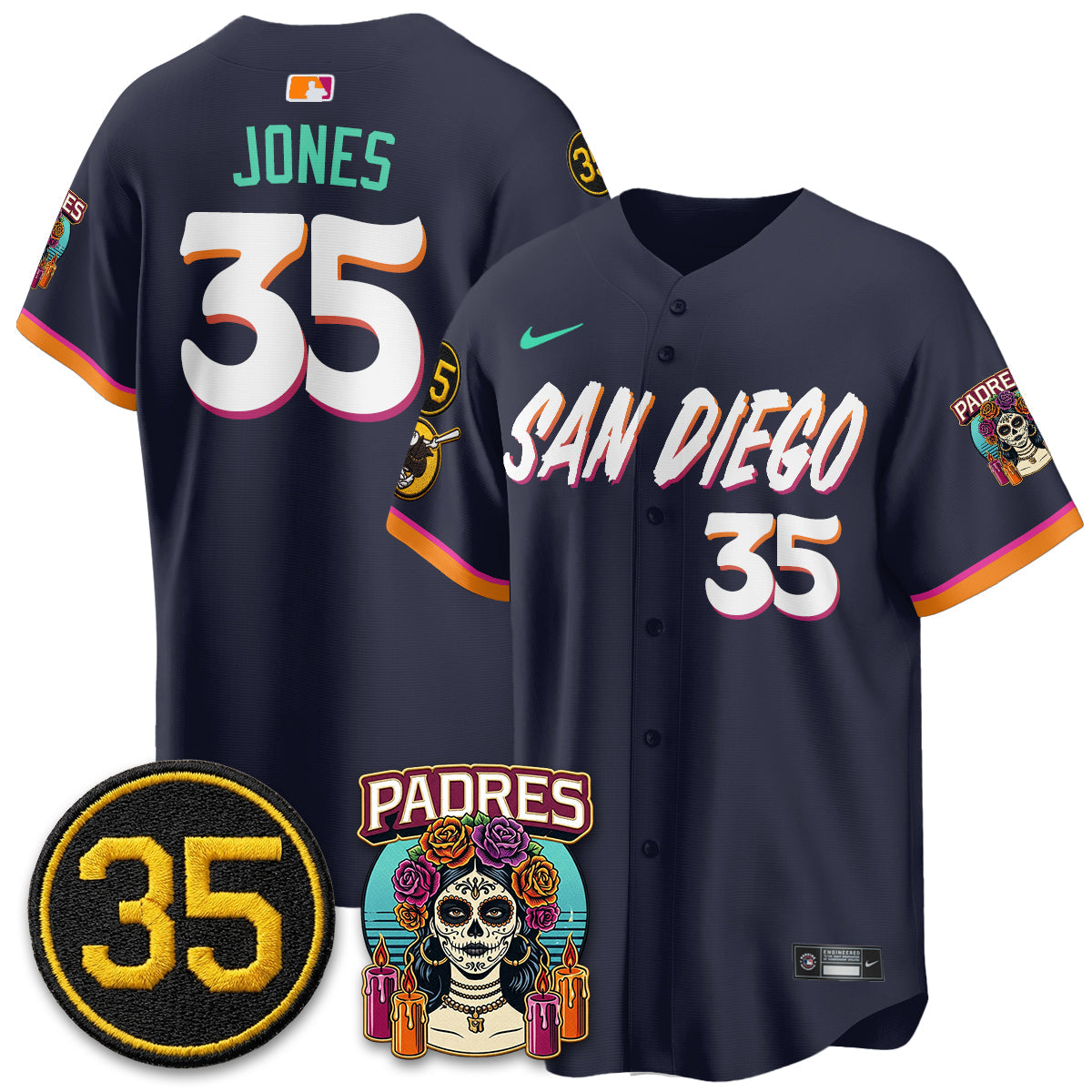 SD 2026 City Connect - Remembering Randy Jones Vapor Limited Jersey - All Stitched