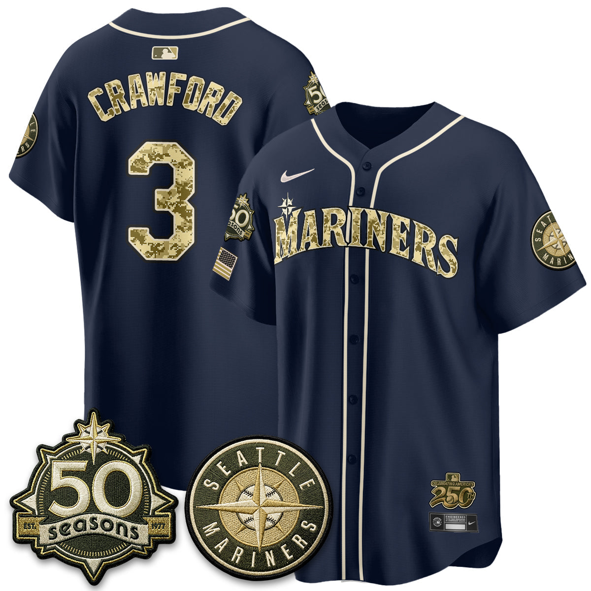 SEA 2026 Armed Forces Day Jersey V3 - All Stitched