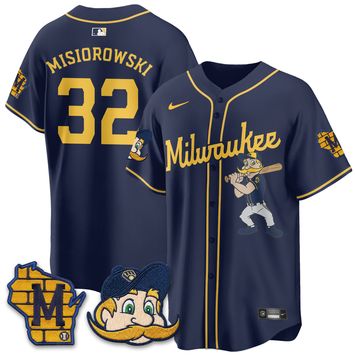 MIL Bernie Edition Vapor Jersey - Stitched