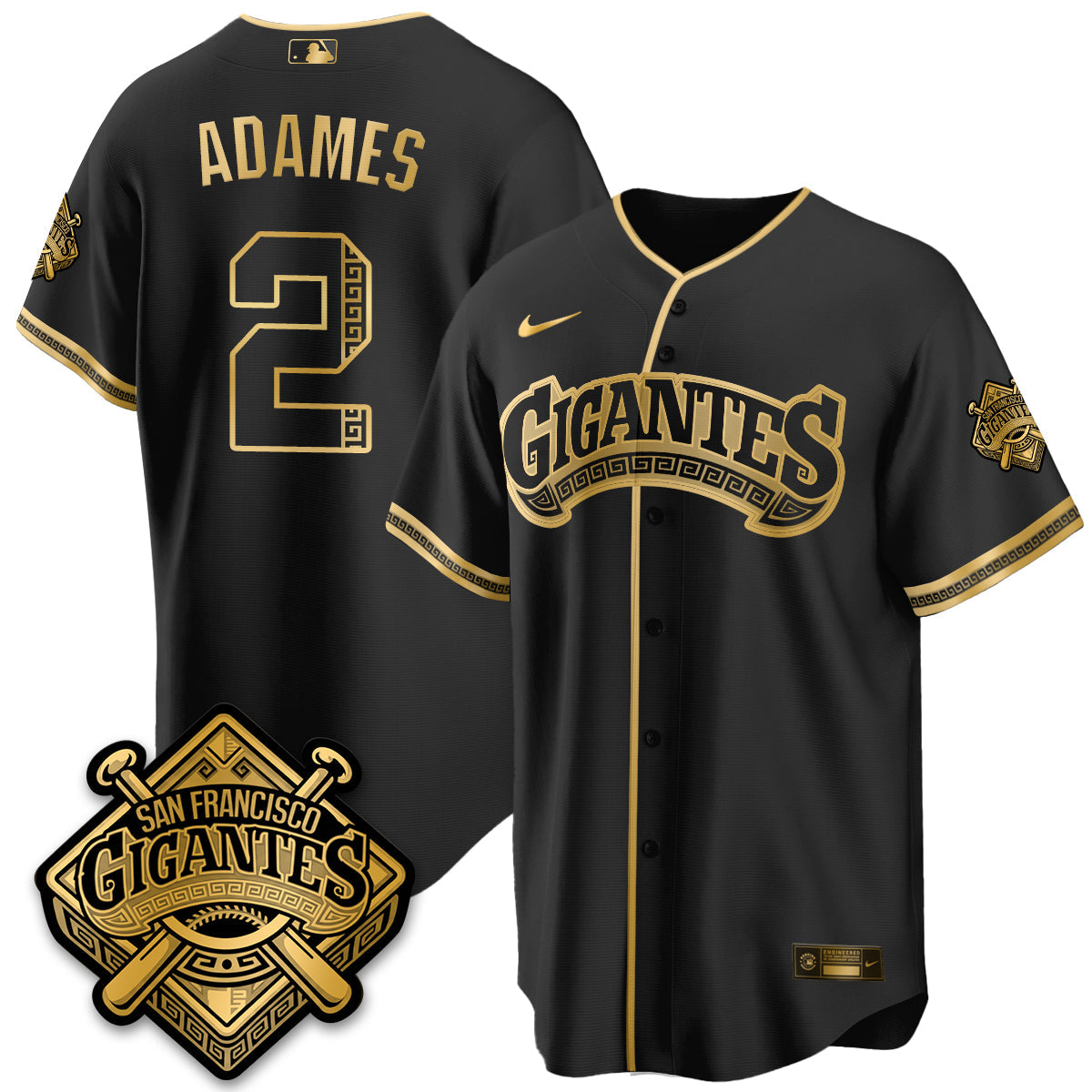 SF GIGANTES Vapor Limited Jersey - Stitched