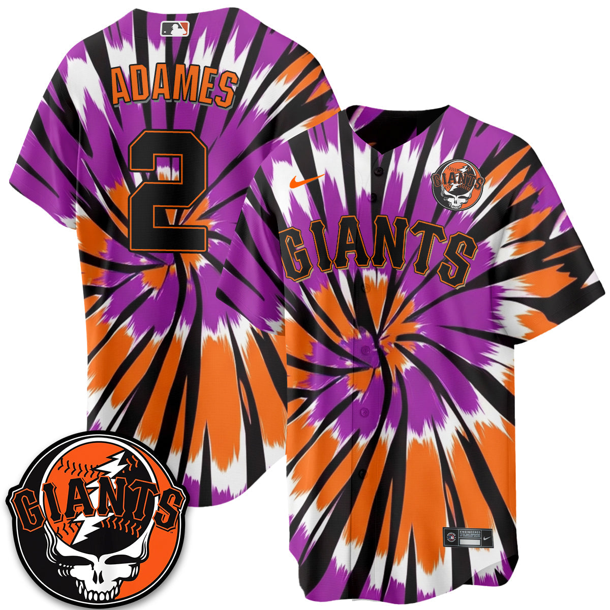 SF x Grateful Dead Vapor Jersey V2 - Stitched
