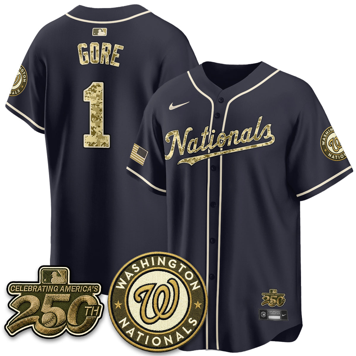 WSH Salute to Service 2026 Vapor Limited Jersey - Stitched