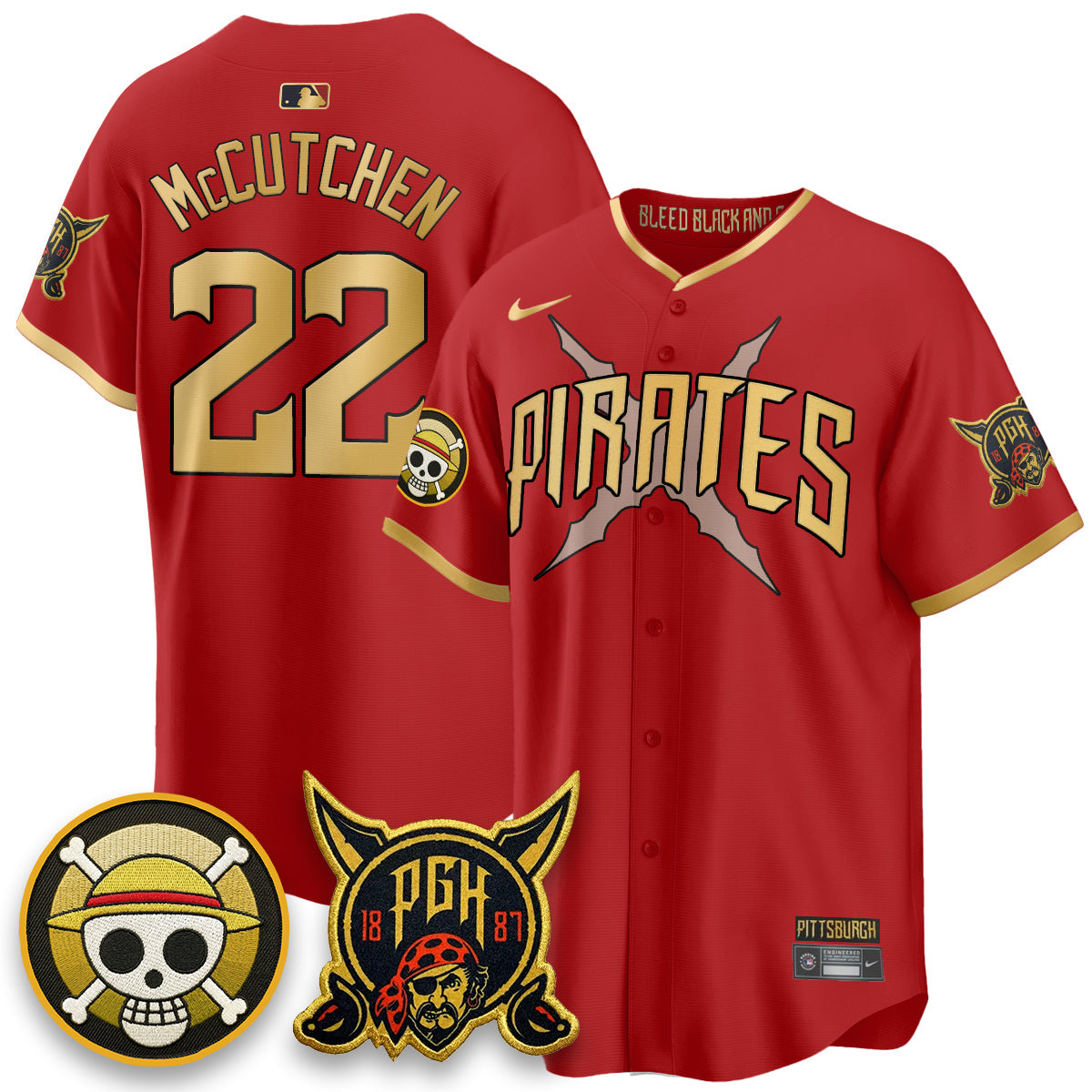 PIT 2026 City Connect x OP Vapor Limited Jersey - All Stitched