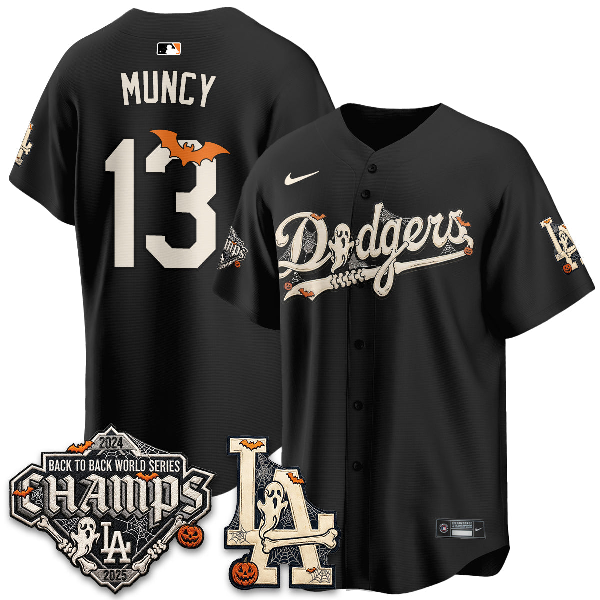 LAD Halloween 2026 Vapor Jersey - Stitched