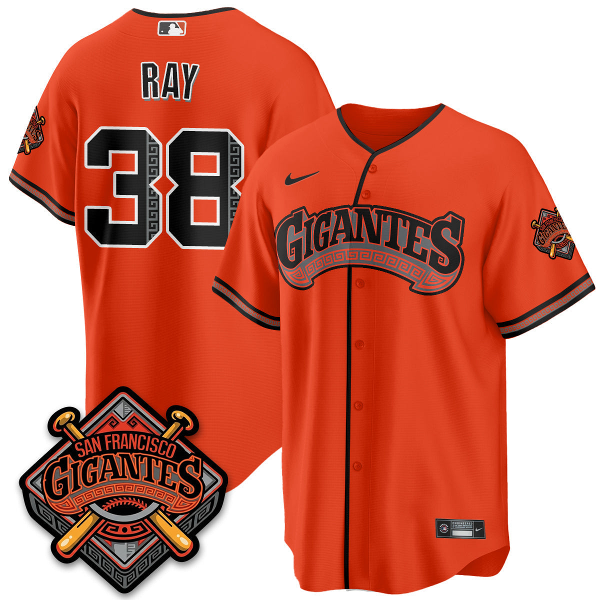 SF GIGANTES Vapor Limited Jersey - Stitched