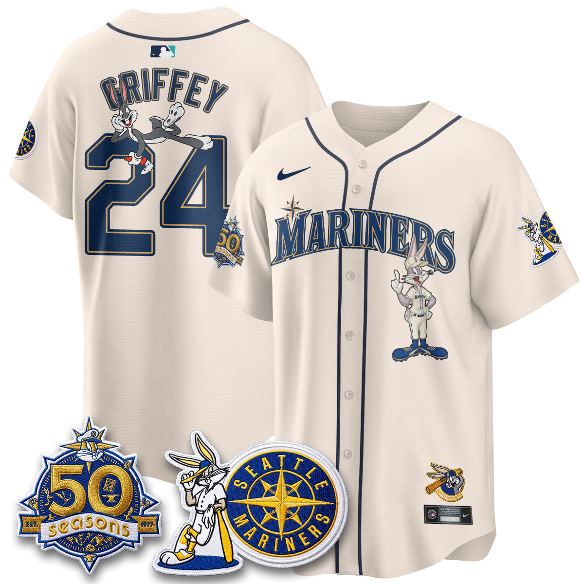 SEA x Bunny Vapor Premier Limited Jersey - Stitched