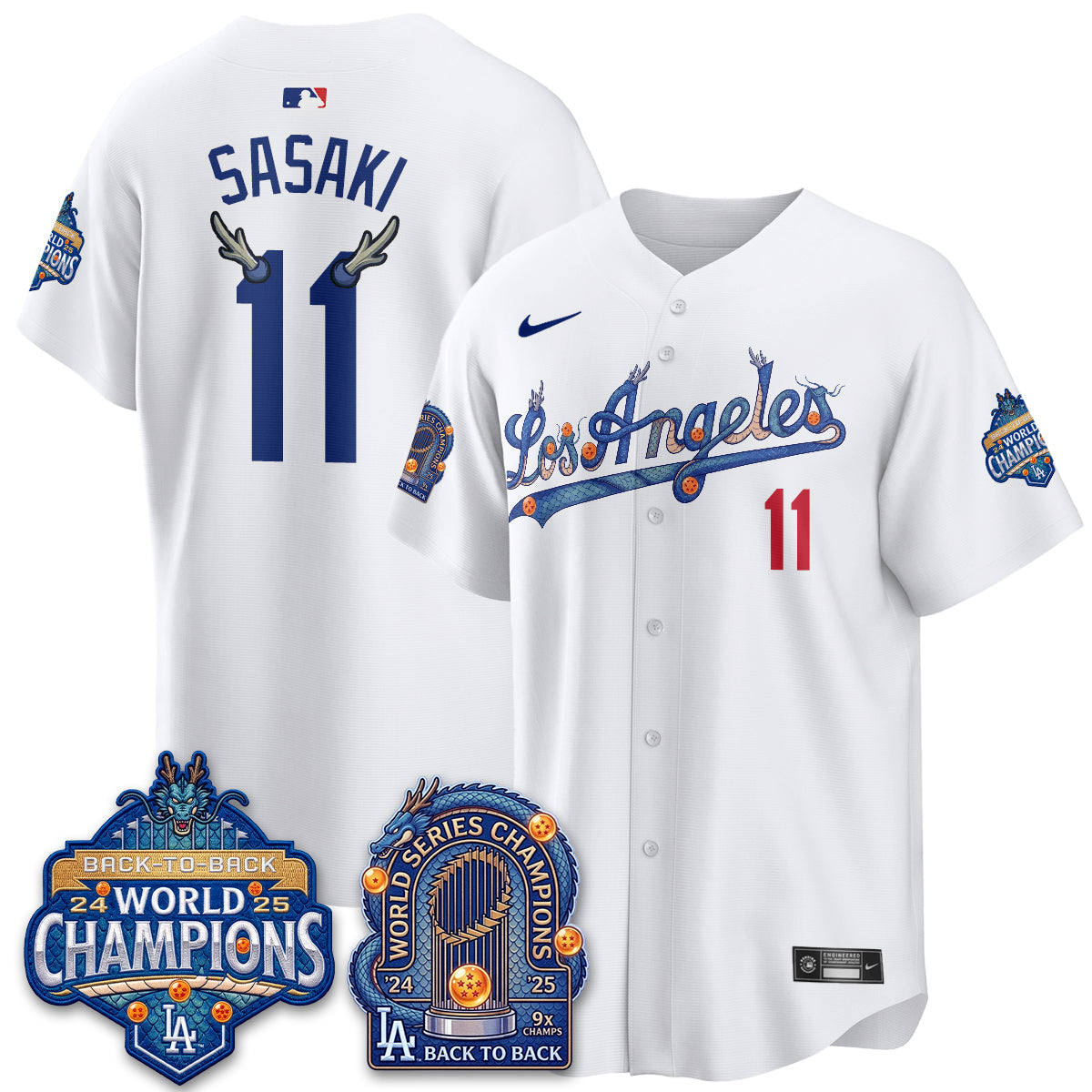 LAD x DB Night 2026 Vapor Jersey - Stitched