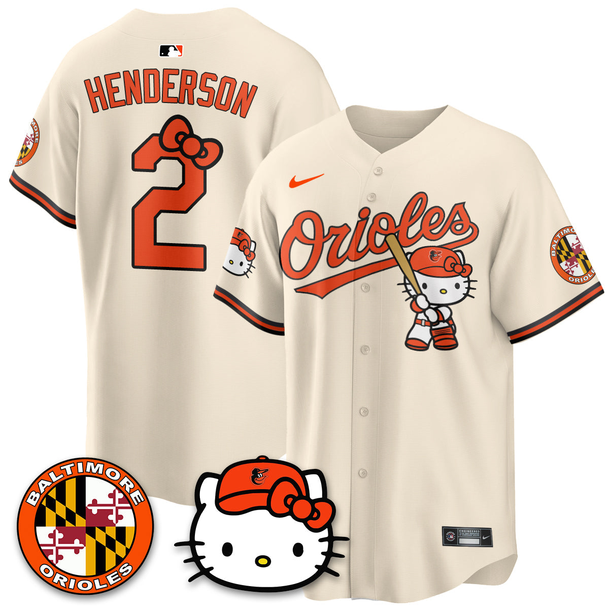 BAL x Meow Kitty Limited City Connect Jersey - Stitched