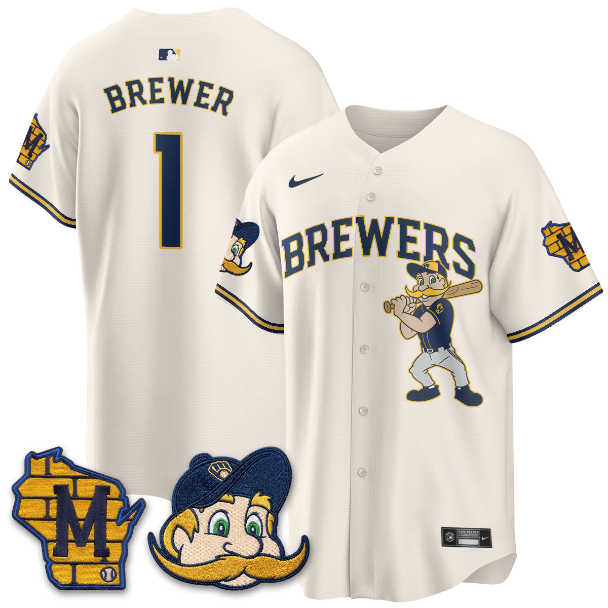 MIL Bernie Edition Vapor Jersey - Stitched