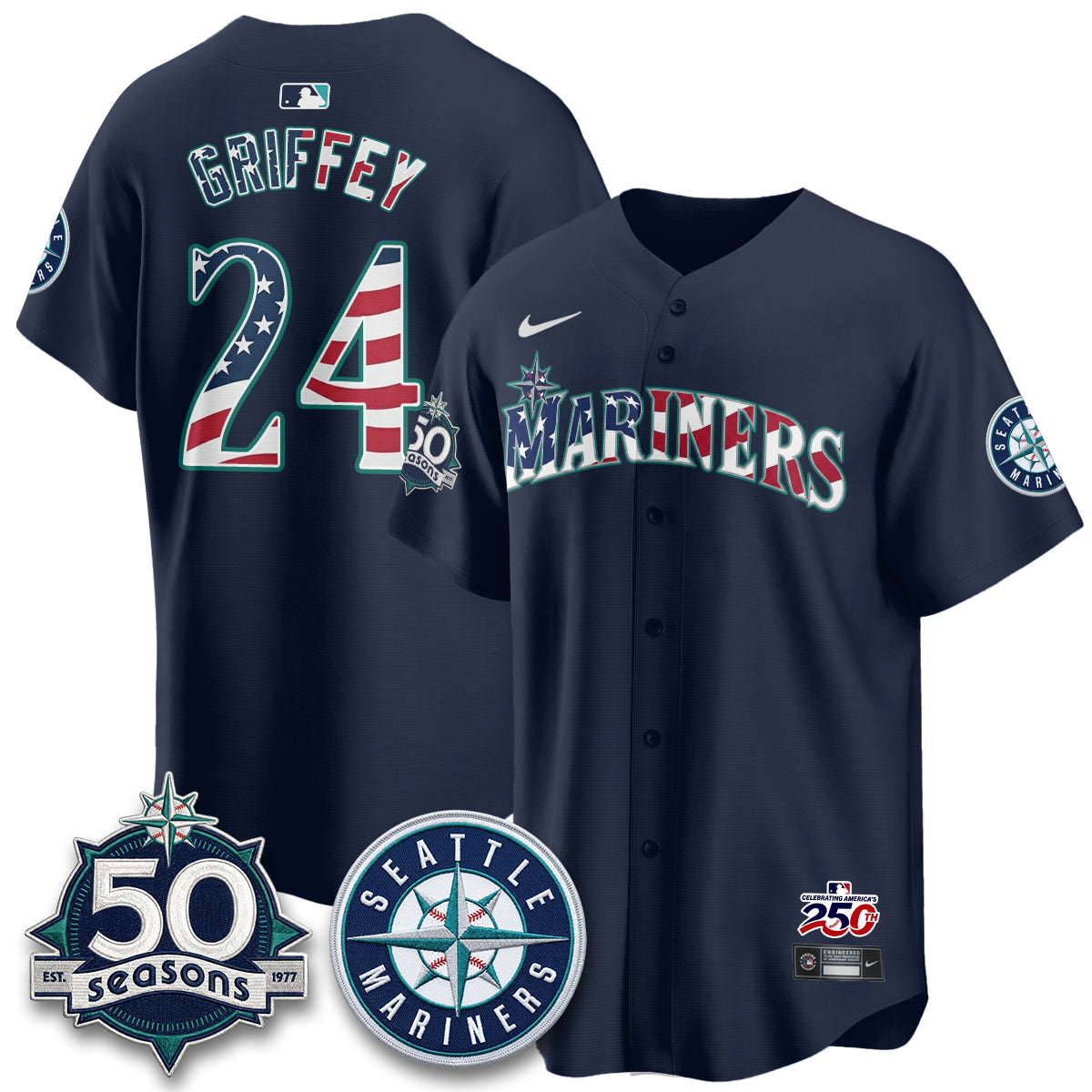 SEA Americana 2026 Vapor Limited Jersey - Stitched