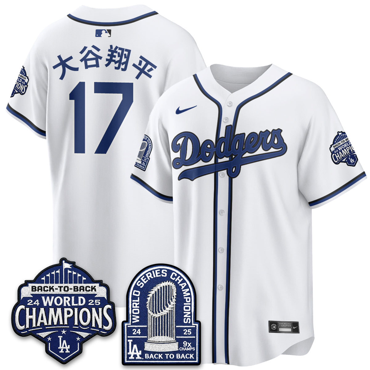 LAD 2026 Black Out Style Vapor Limited Jersey - B2B Champs - All Stitched