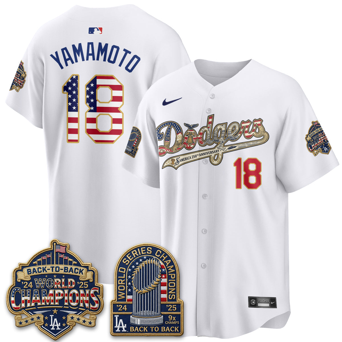 LAD America 250th Anniversary Limited Jersey - Stitched