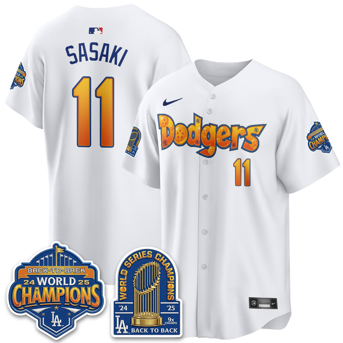 LAD x DB Night 2026 Vapor Jersey V2- Stitched