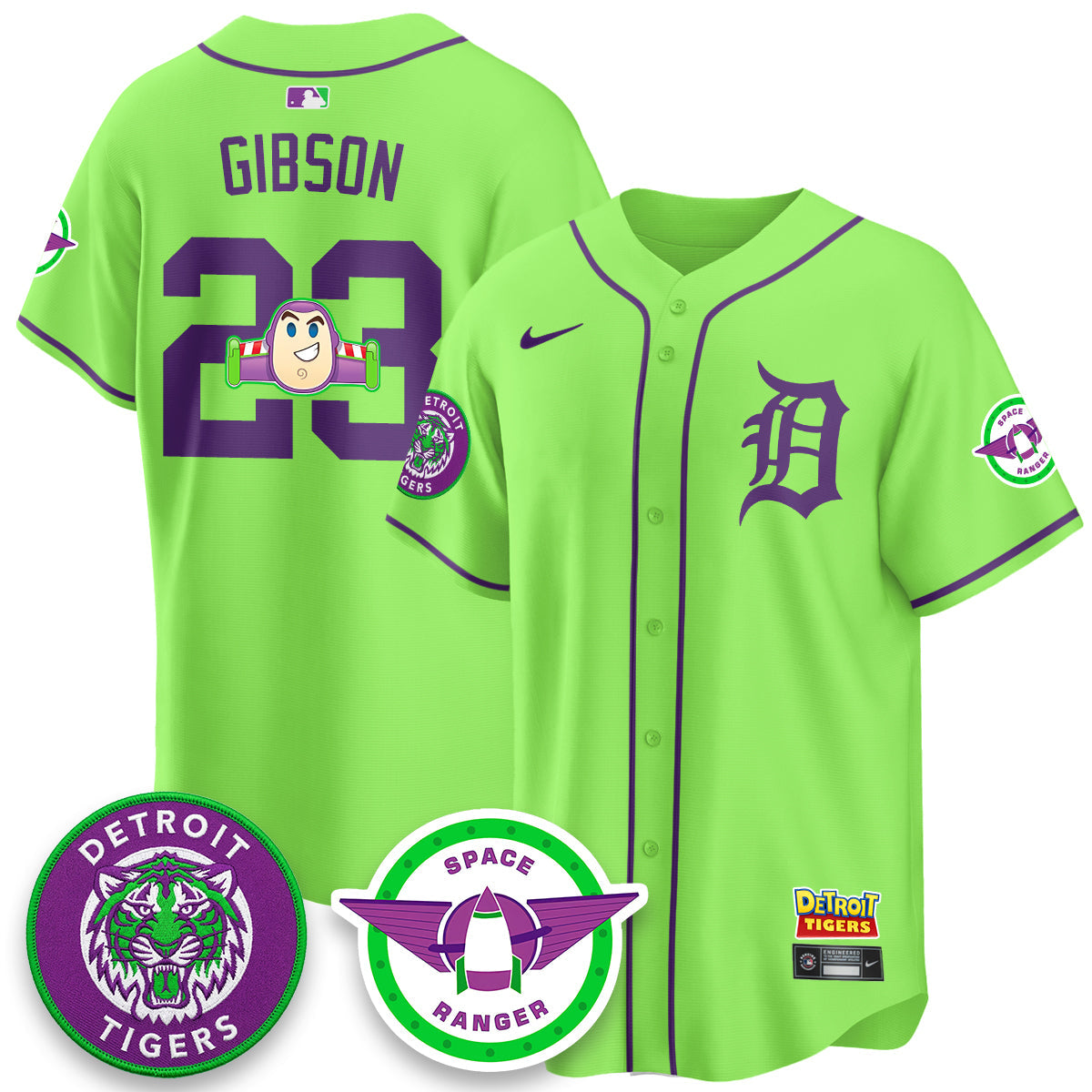 DET 2026 Space Ranger Edition Vapor Limited Jersey - Stitched