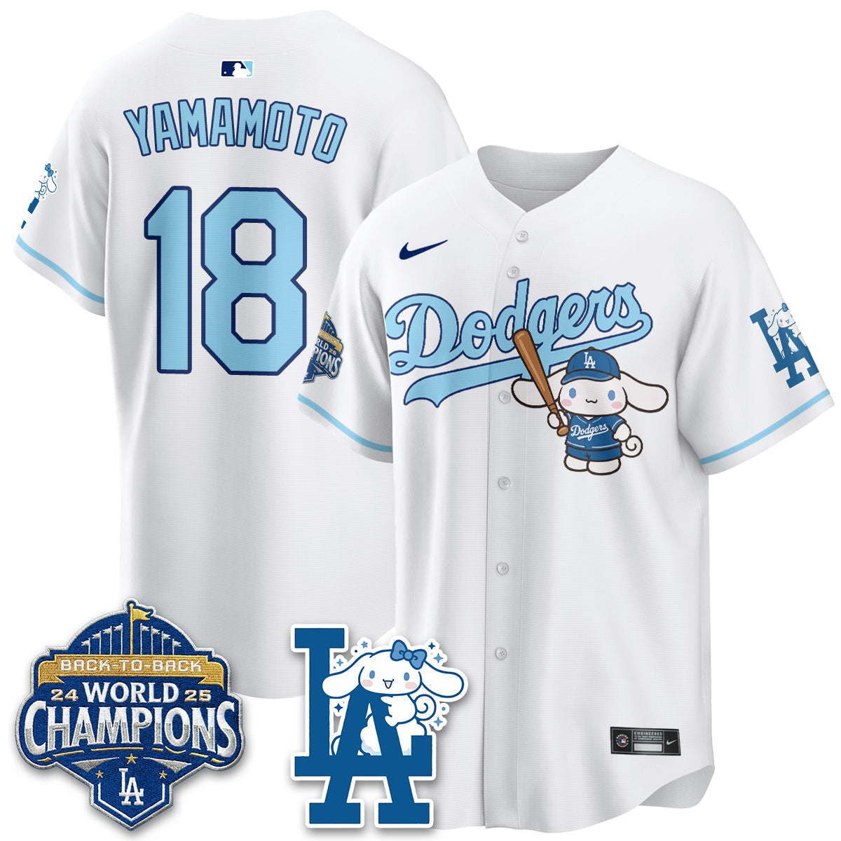 LAD Cinnamoroll Edition Vapor Jersey - Stitched