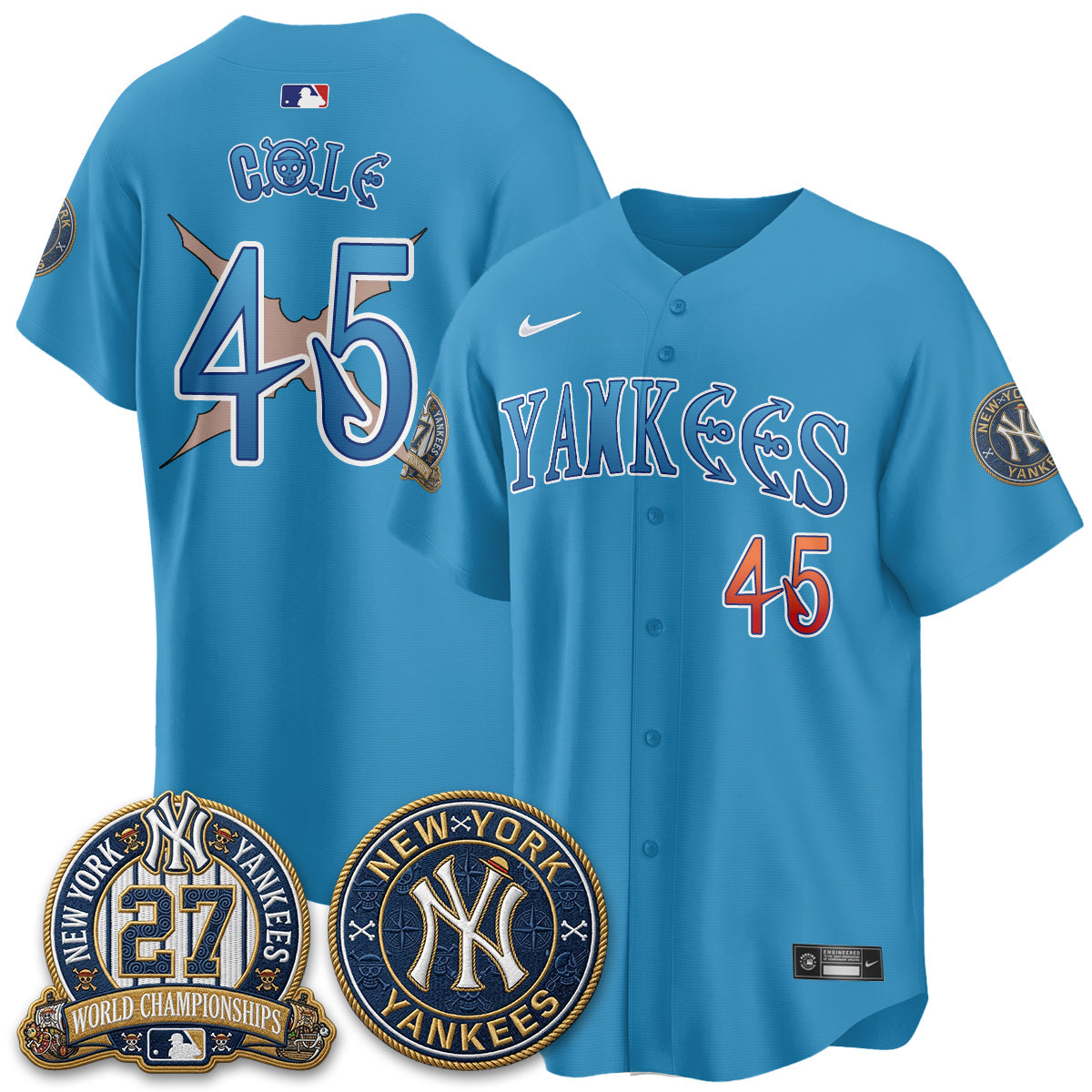 NYY x Japanese Cartoon Limited Jersey -  Stitched