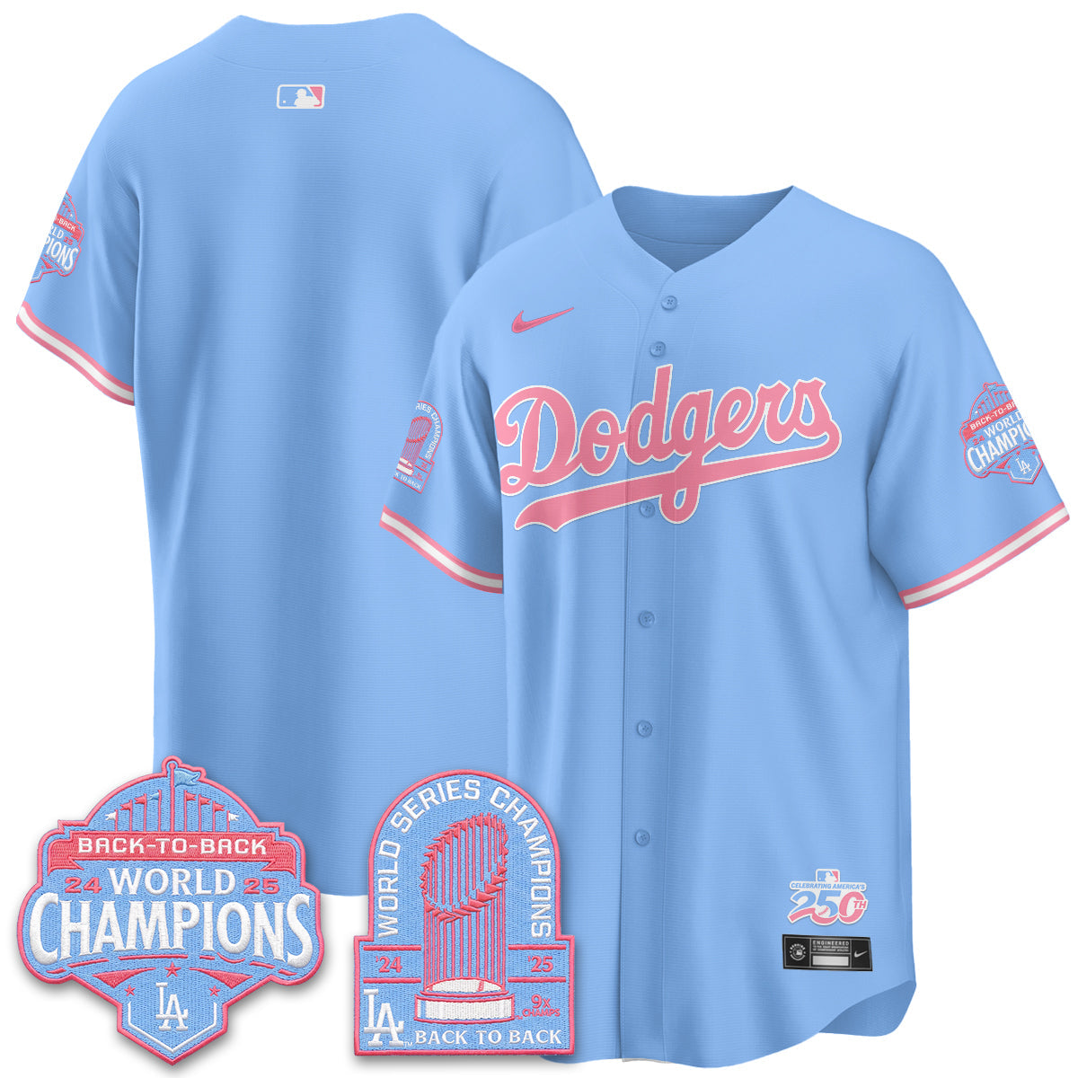 LAD x Bubblegum Vapor Jersey - Stitched