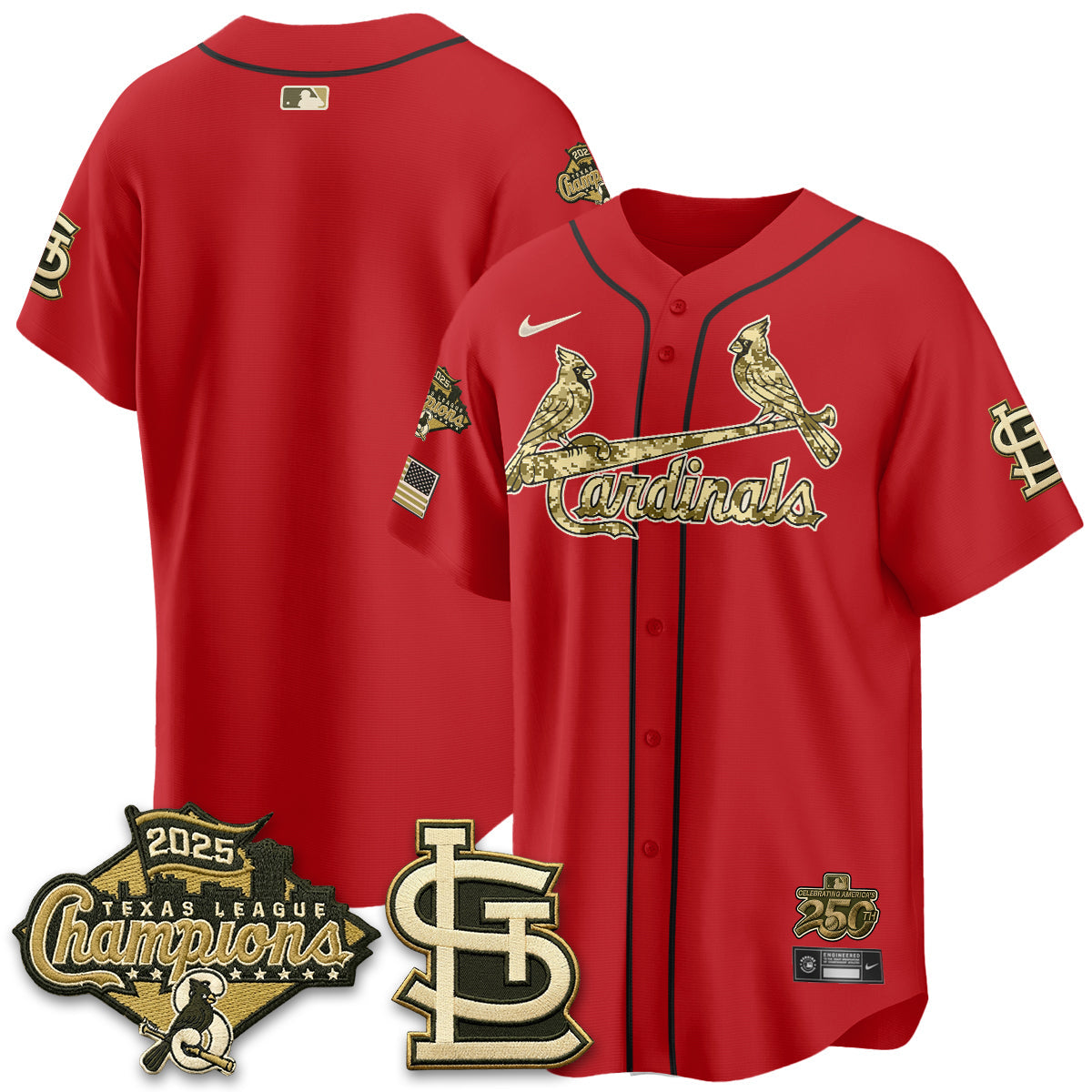STL 2026 Armed Forces Day Jersey - All Stitched
