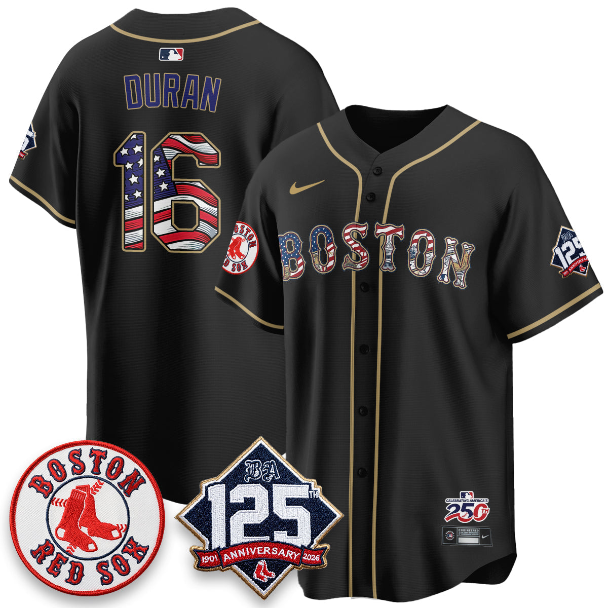 BOS 2026 Independence Day USA Vapor Limited Jersey - Stitched