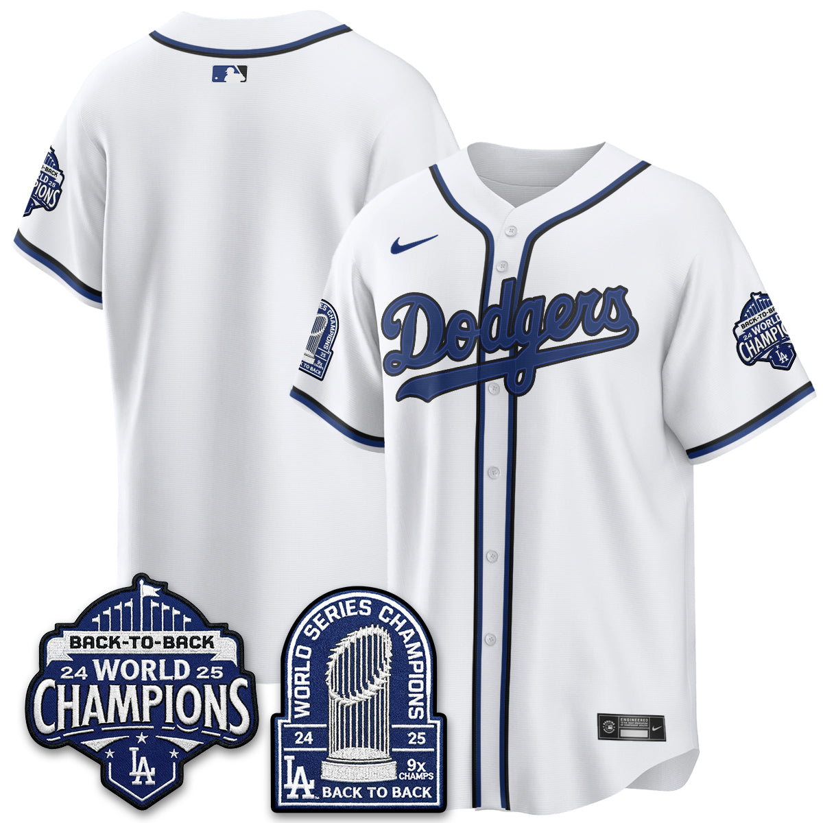 LAD 2026 Black Out Style Vapor Limited Jersey - B2B Champs - All Stitched
