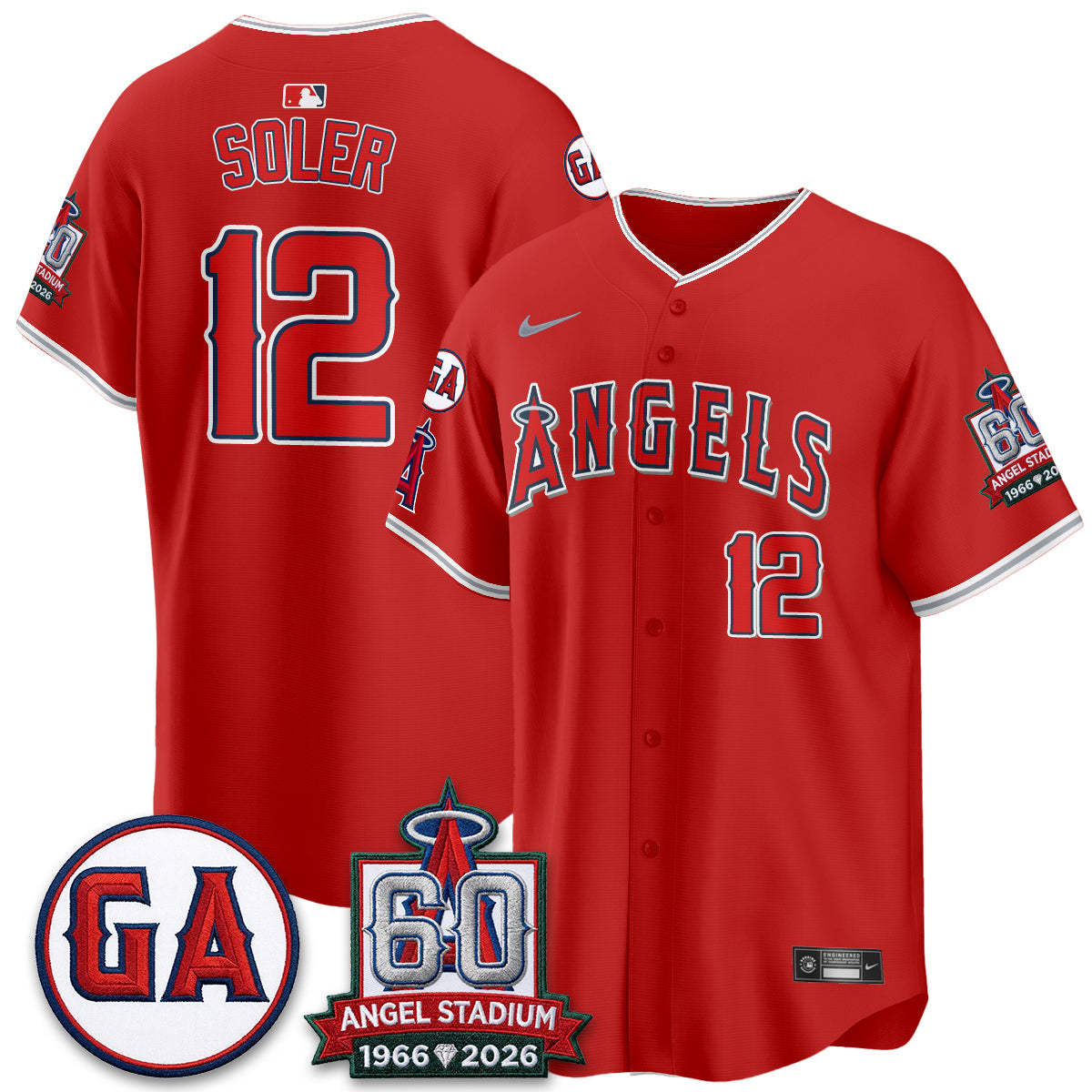 LAA 60th Anniversary Vapor Jersey - All Stitched V3