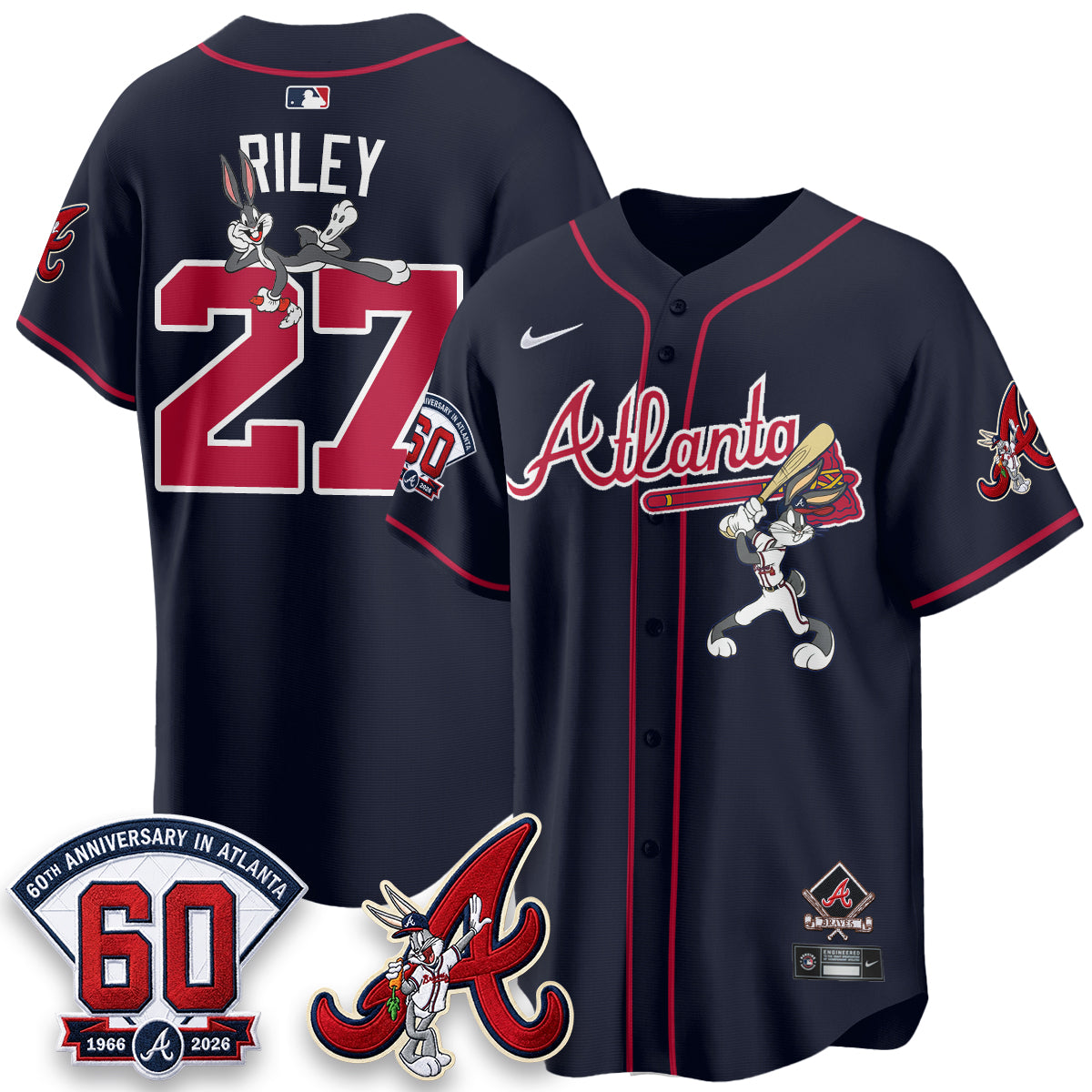 ATL x Bunny Vapor Premier Limited Jersey - Stitched