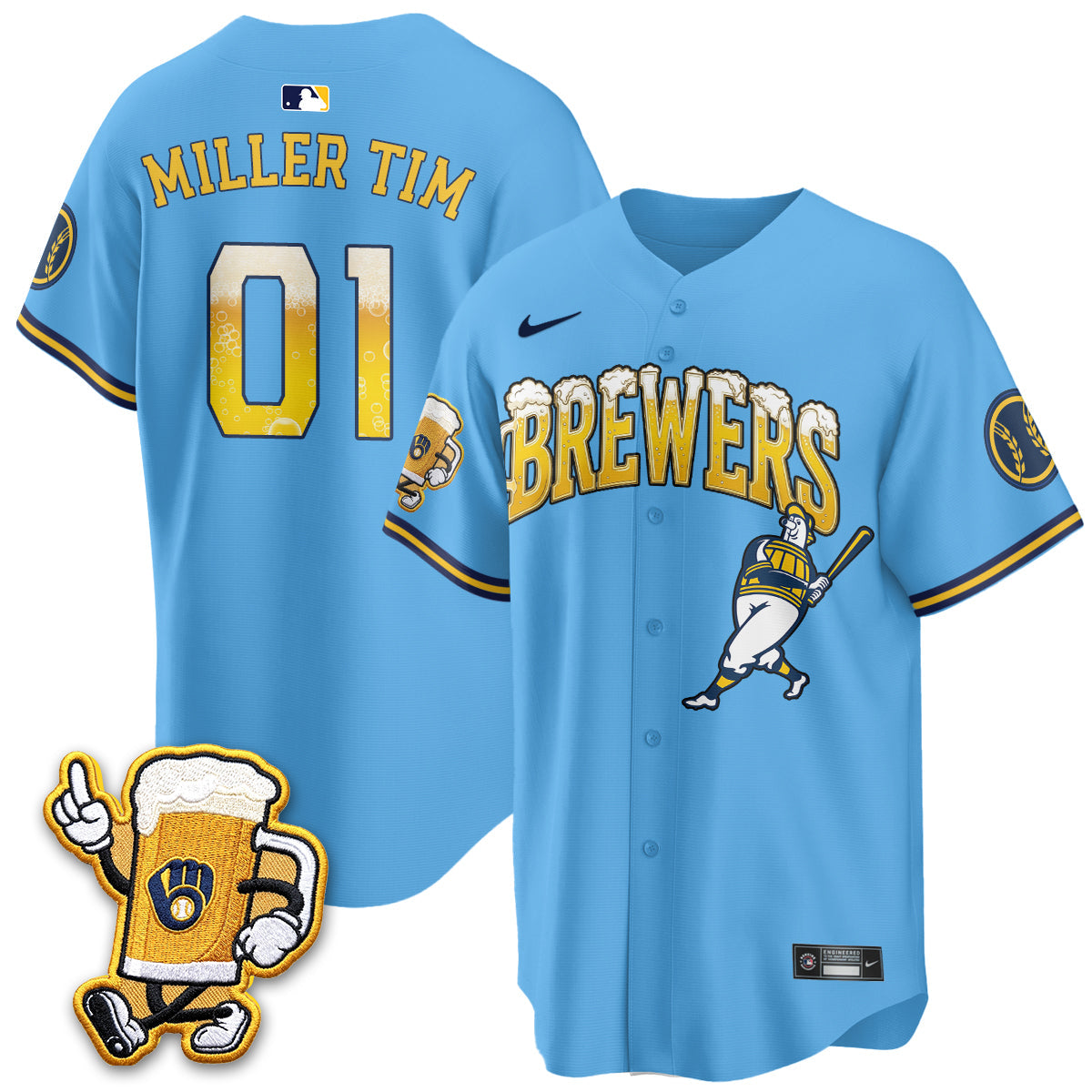 MIL "Pitcher & Pint" Edition Vapor Jersey V2 - Stitched