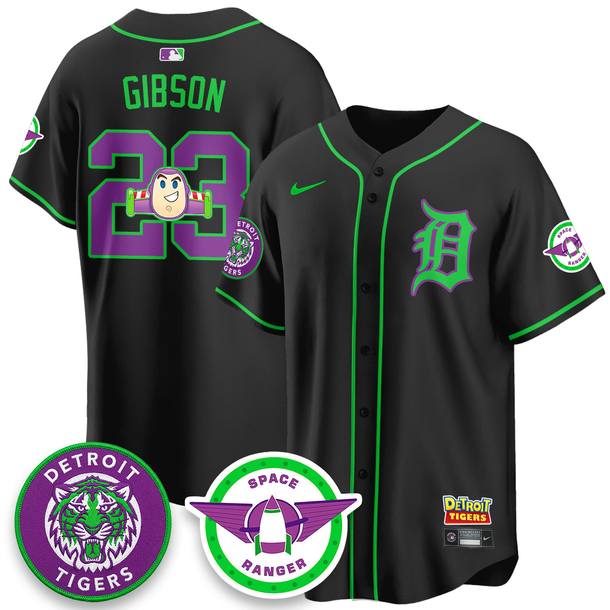 DET 2026 Space Ranger Edition Vapor Limited Jersey - Stitched