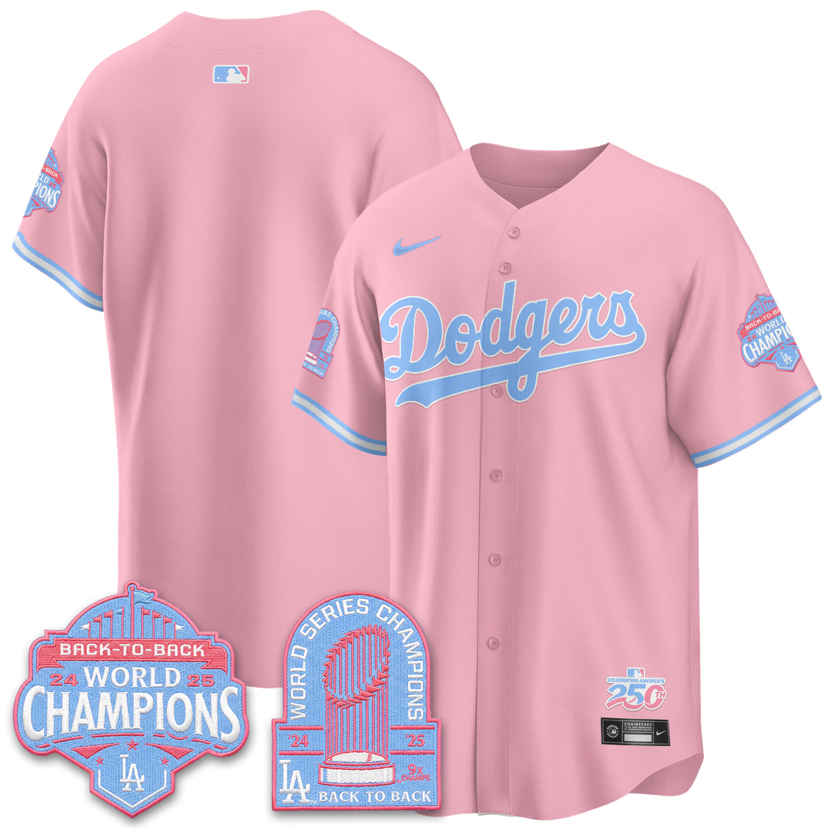 LAD x Bubblegum Vapor Jersey - Stitched