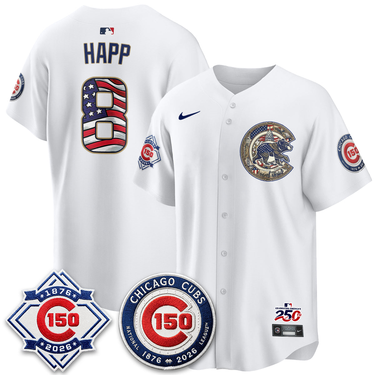 CHC 2026 Independence Day USA Vapor Limited Jersey - Stitched