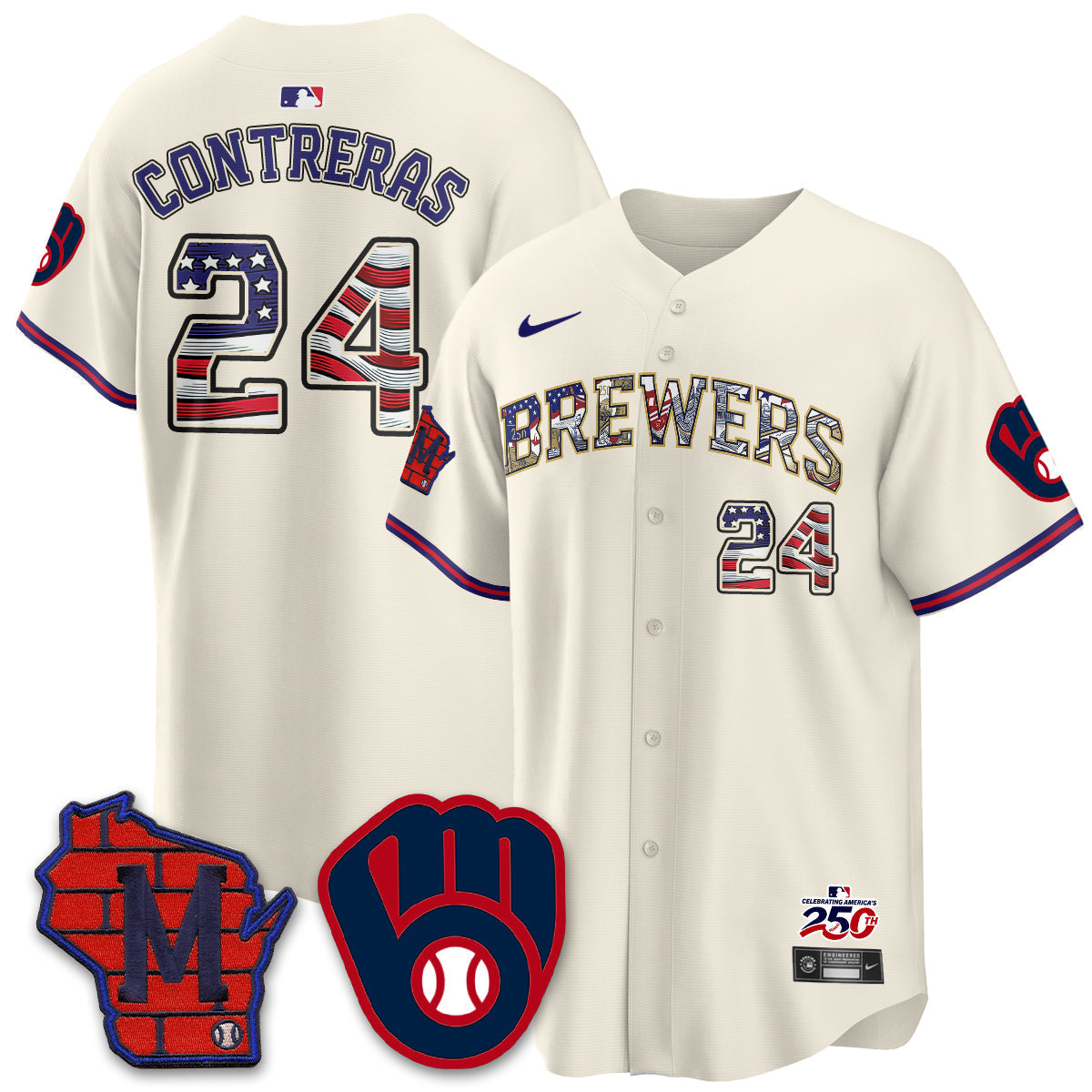 MIL 2026 Independence Day USA Vapor Limited Jersey - Stitched