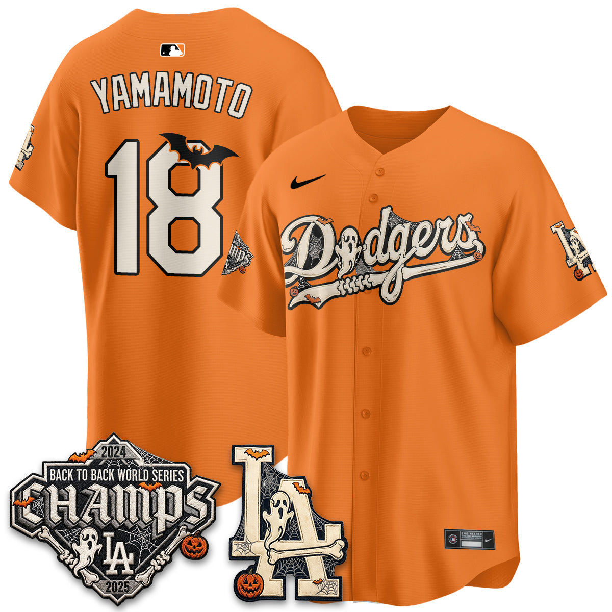 LAD Halloween 2026 Vapor Jersey - Stitched
